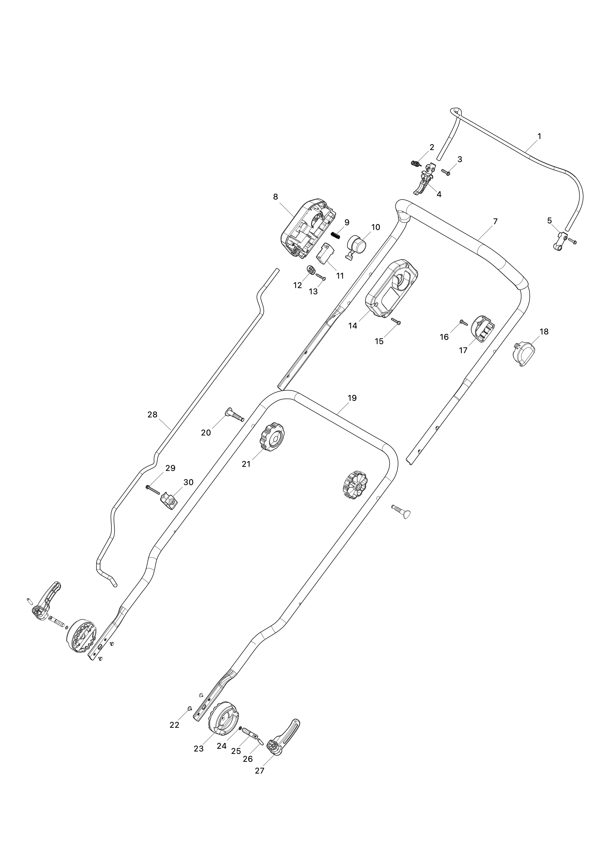Akku-rasenmäher Lm003g – Seite 1