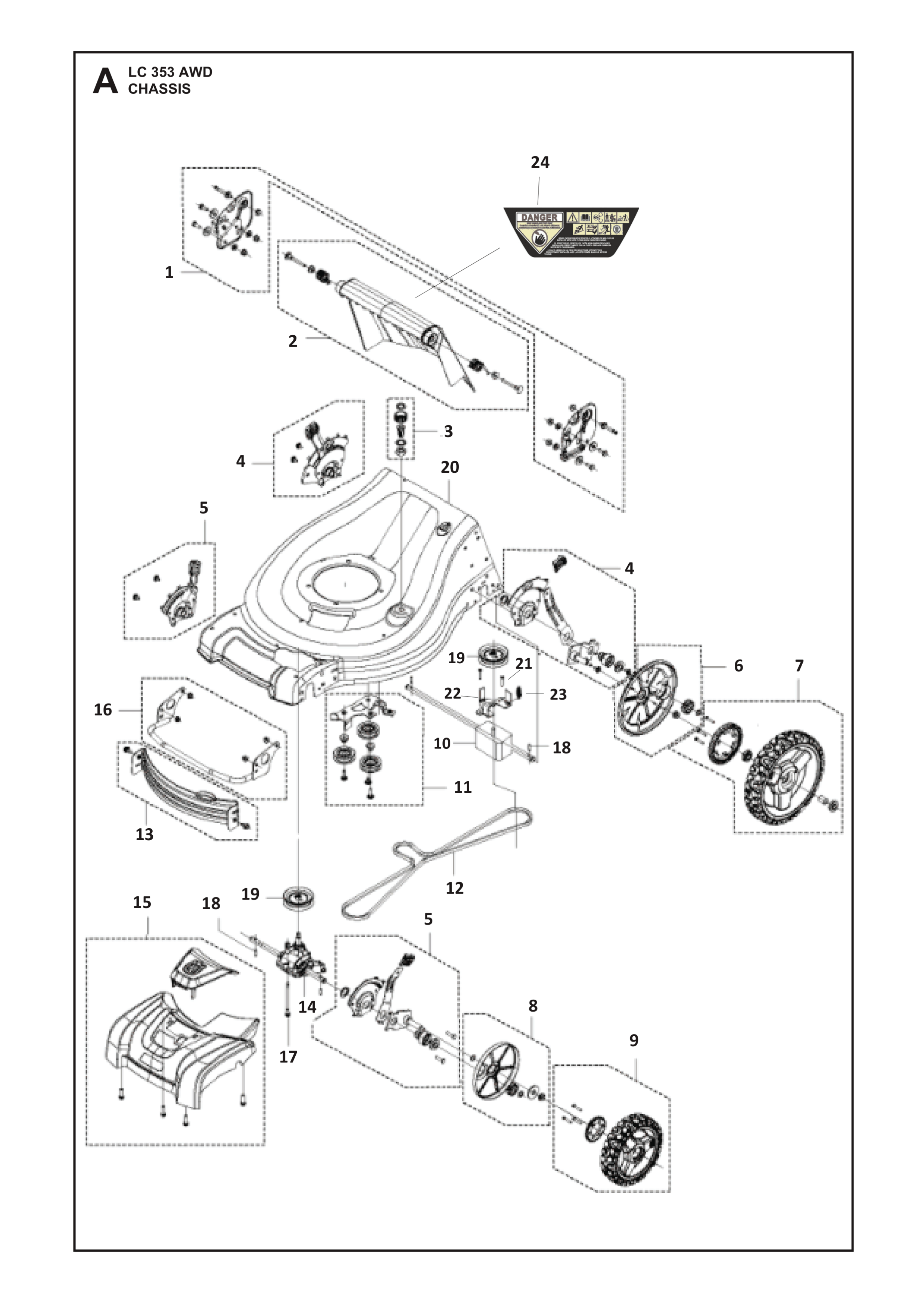 Chassis/rahmen