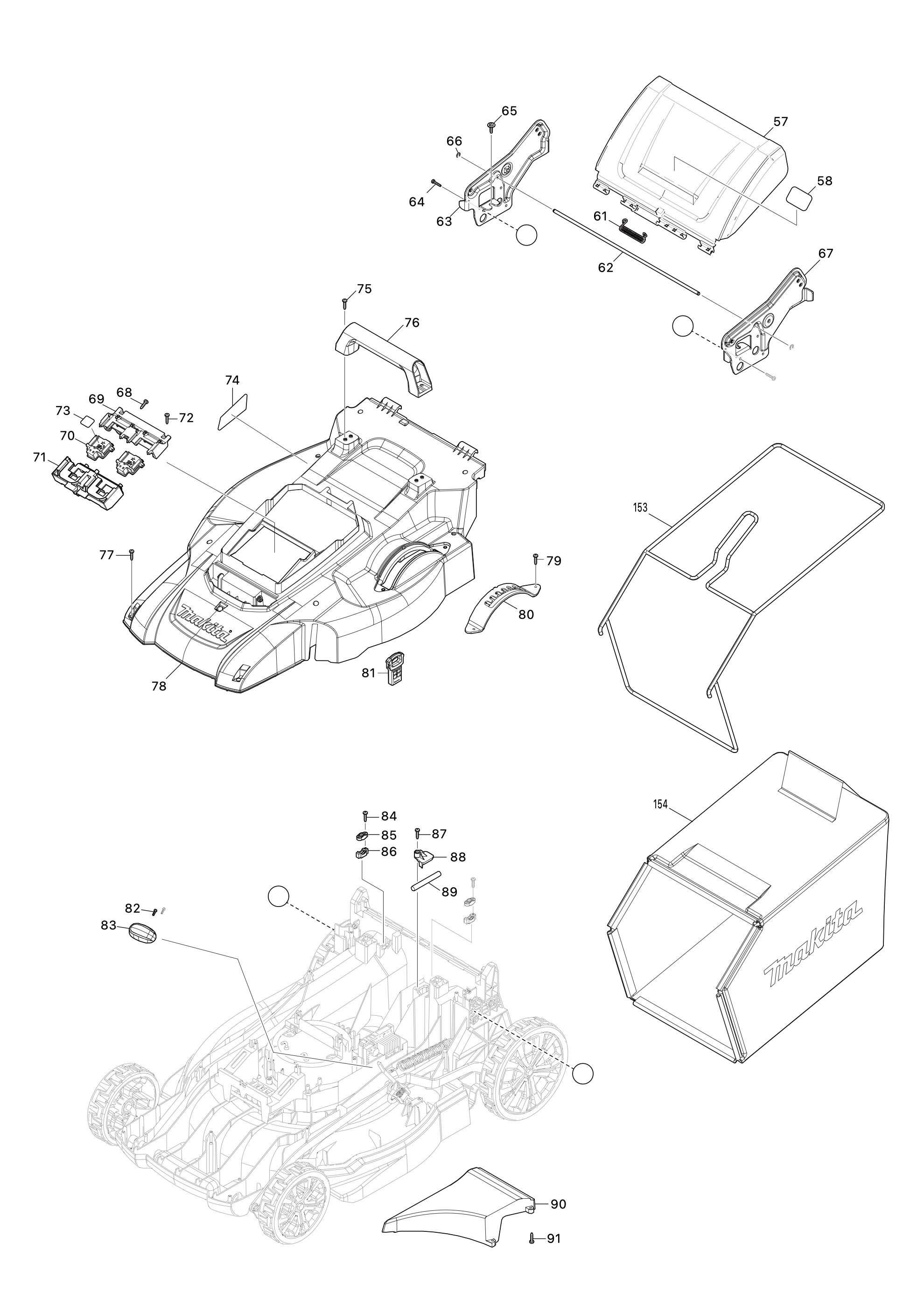 Akku-rasenmäher Dlm481 – Seite 2