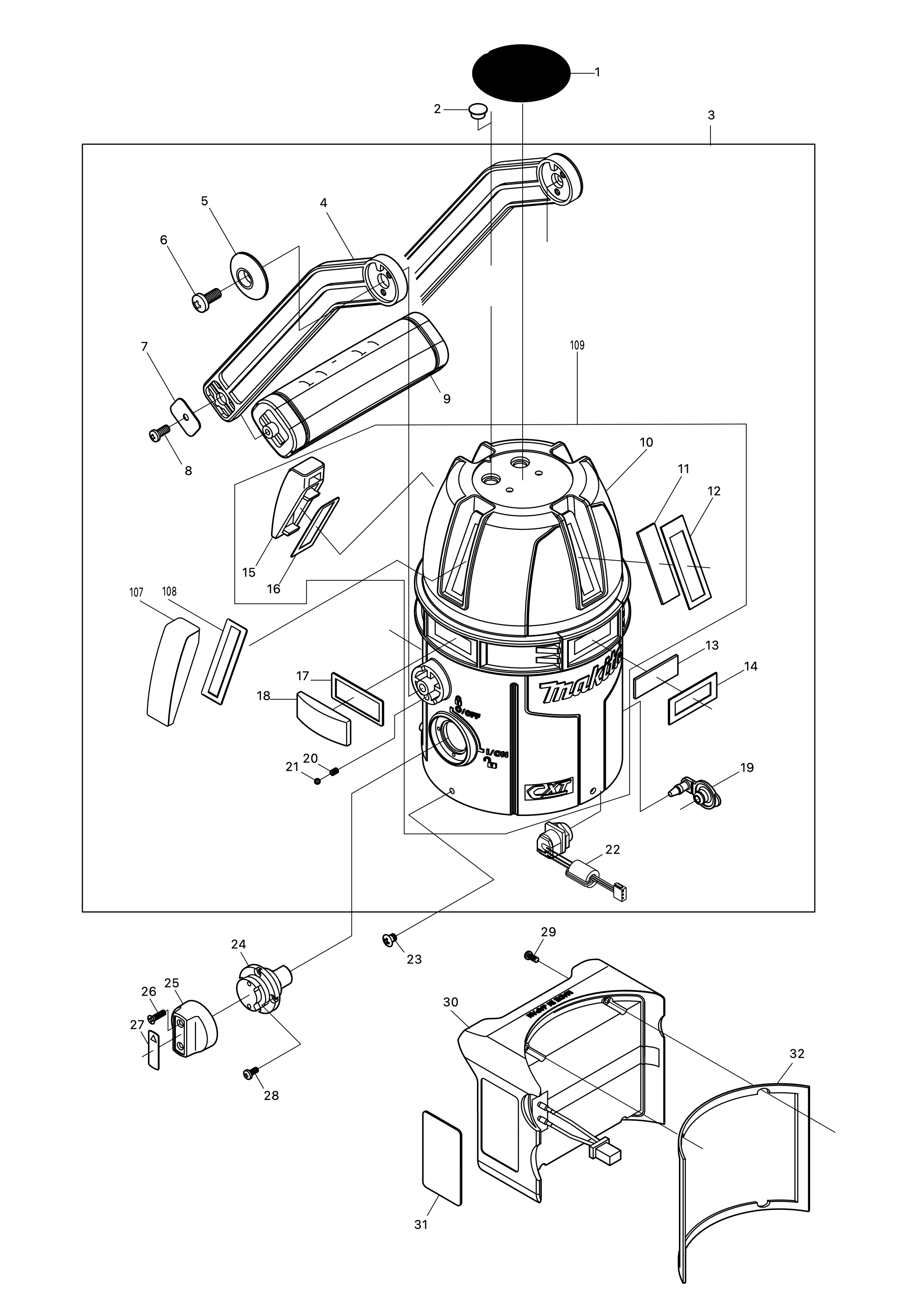 Akku-multilinienlaser Sk209gd – Seite 1