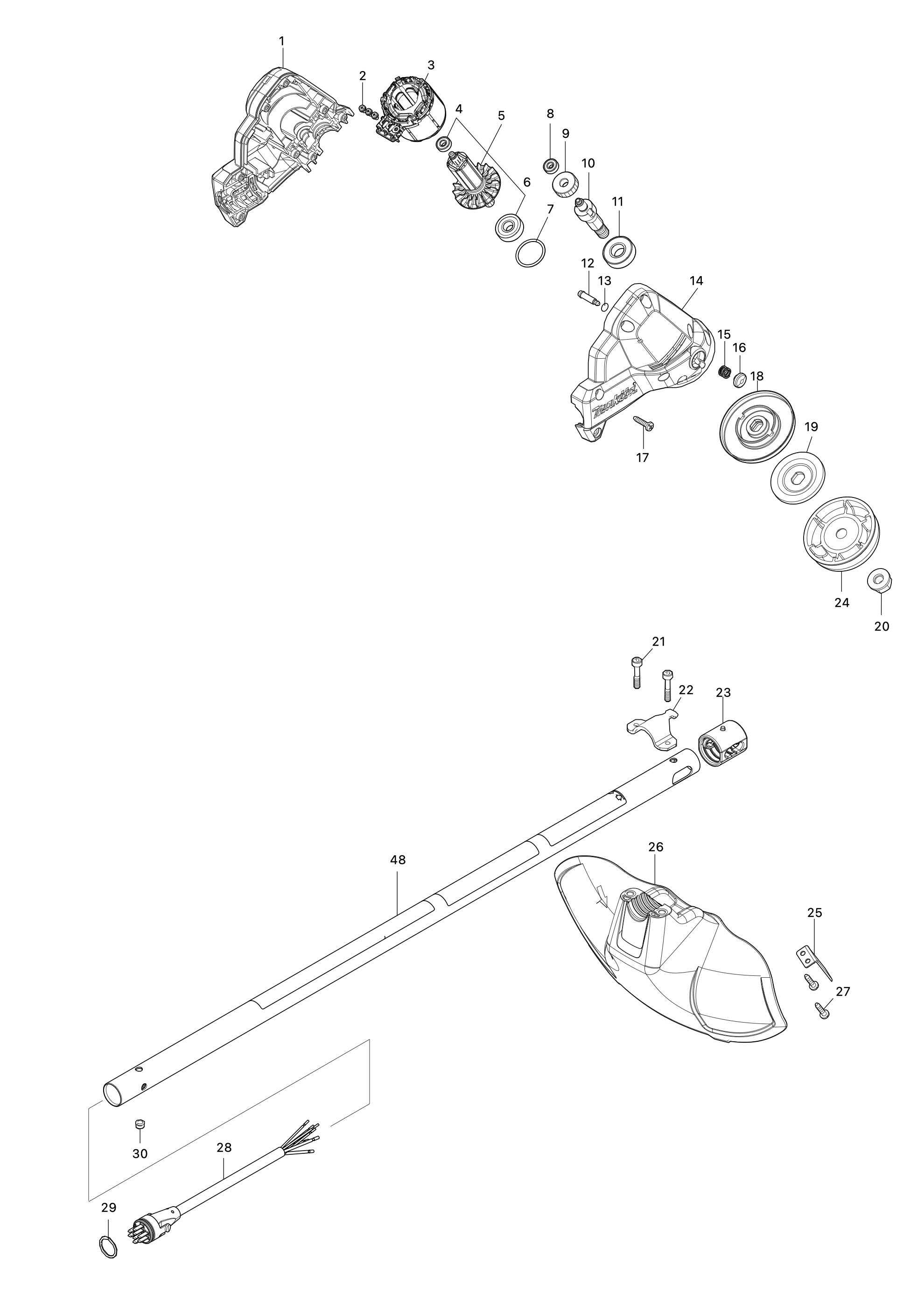 Akku-rasentrimmer Dur191l – Seite 1