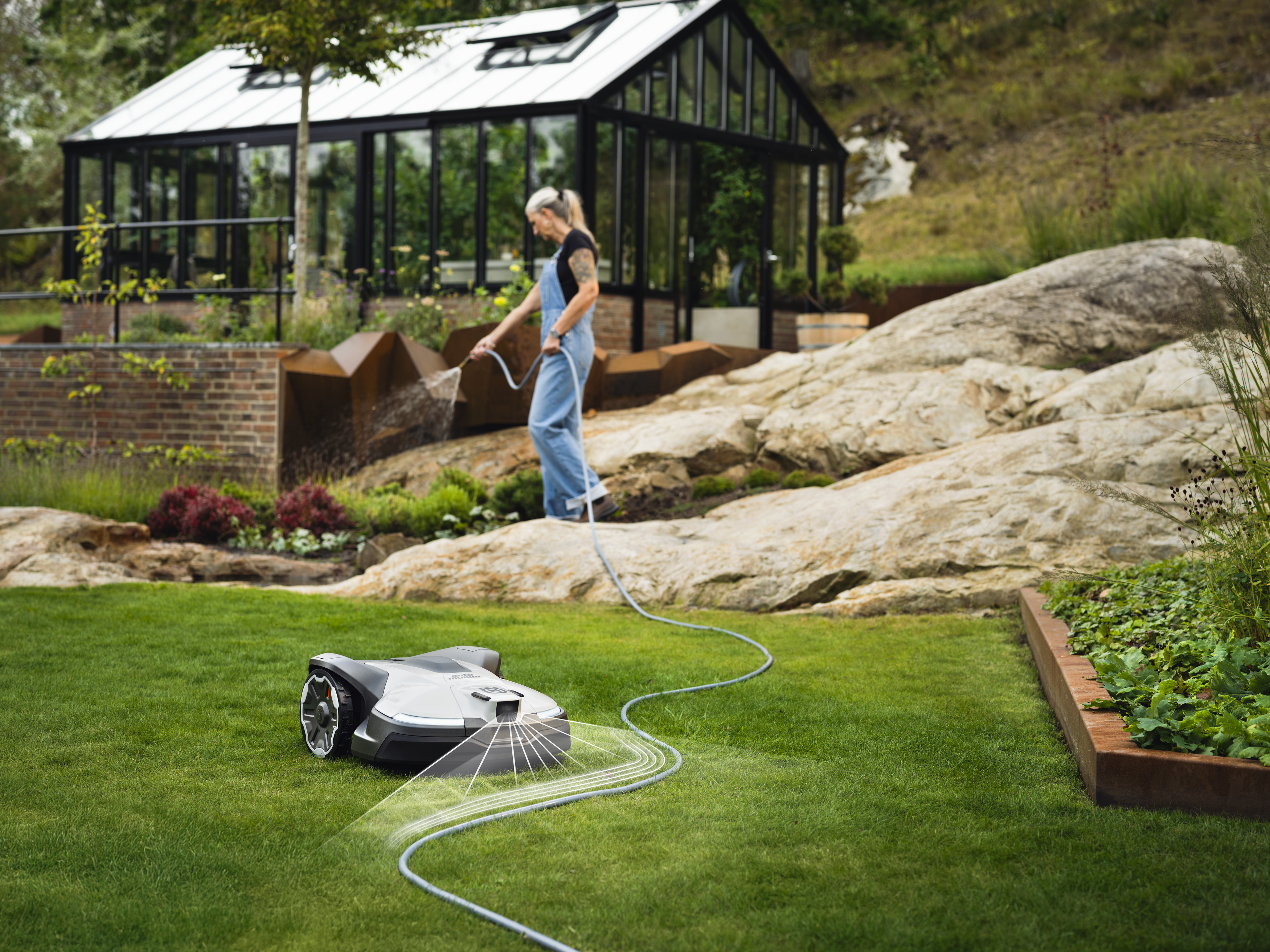 Husqvarna Automower® 450V NERA – Mähroboter – Ansicht 3