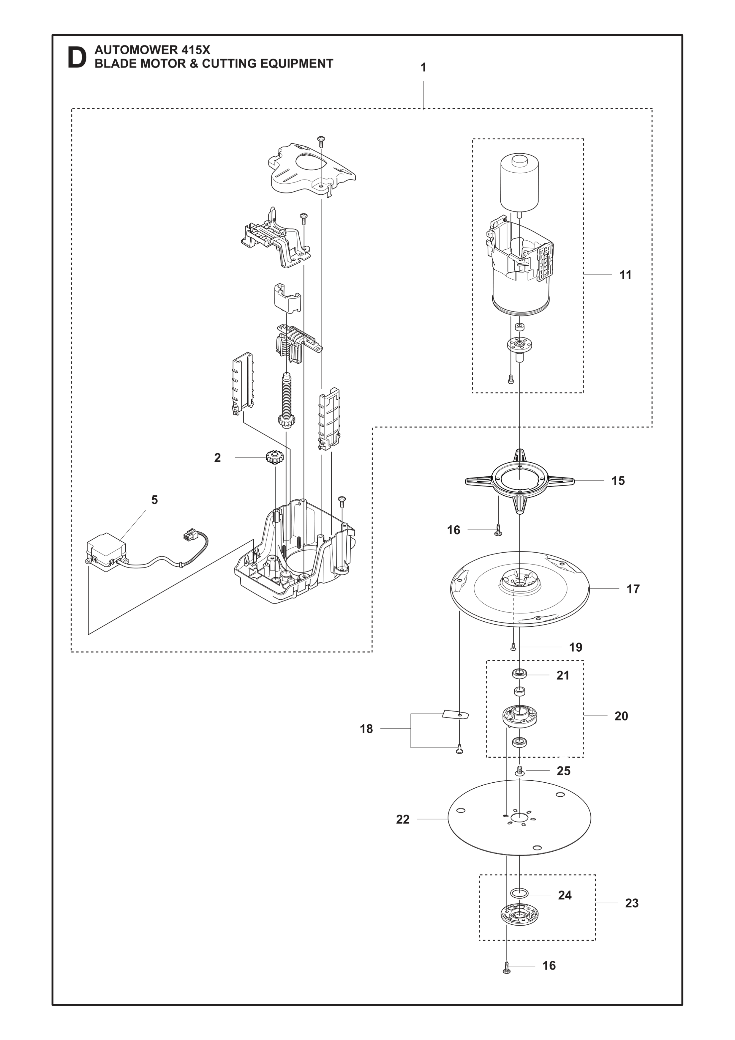 Schneidmotor und Schneidausrüstung