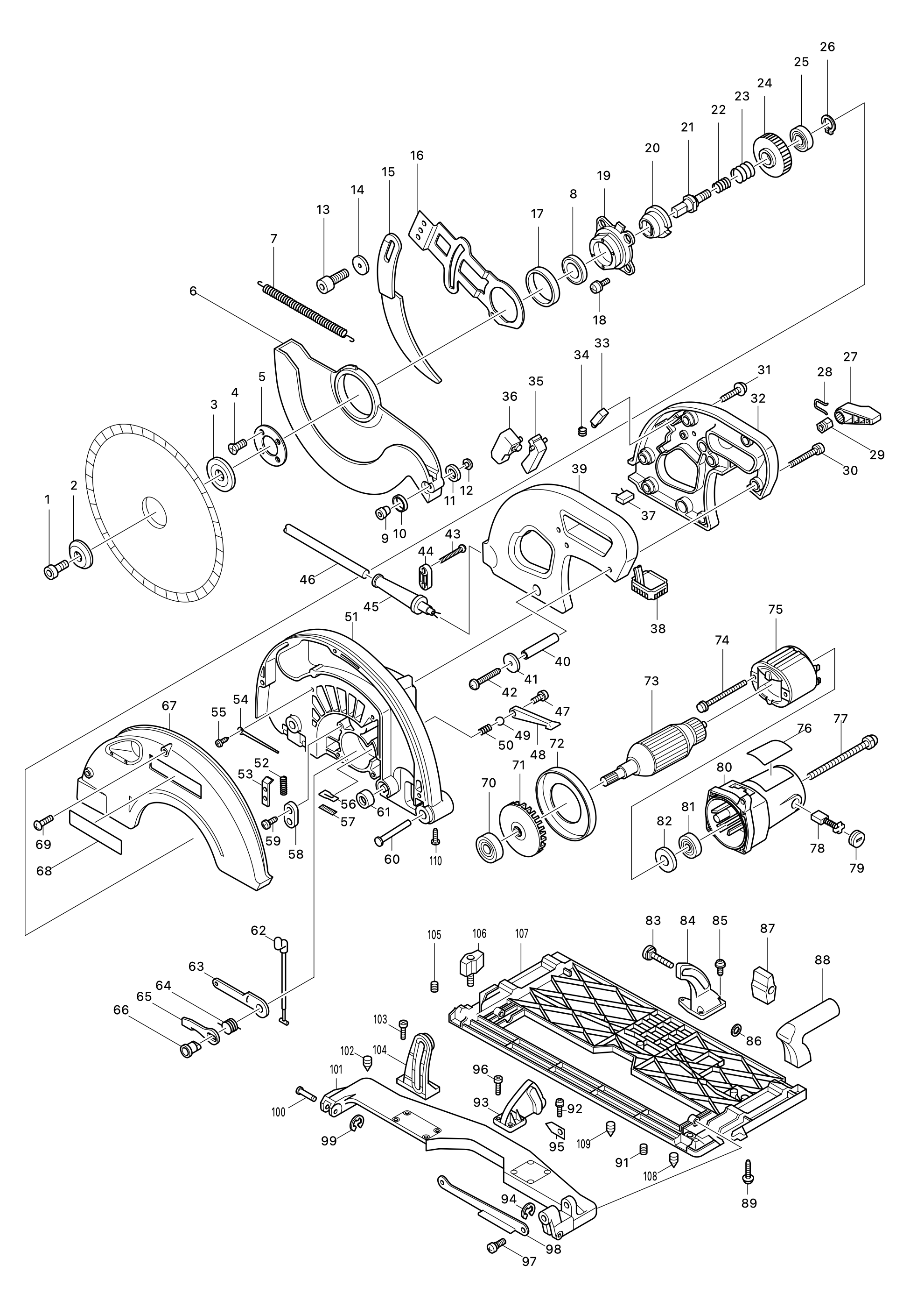 Handkreissäge 5143r