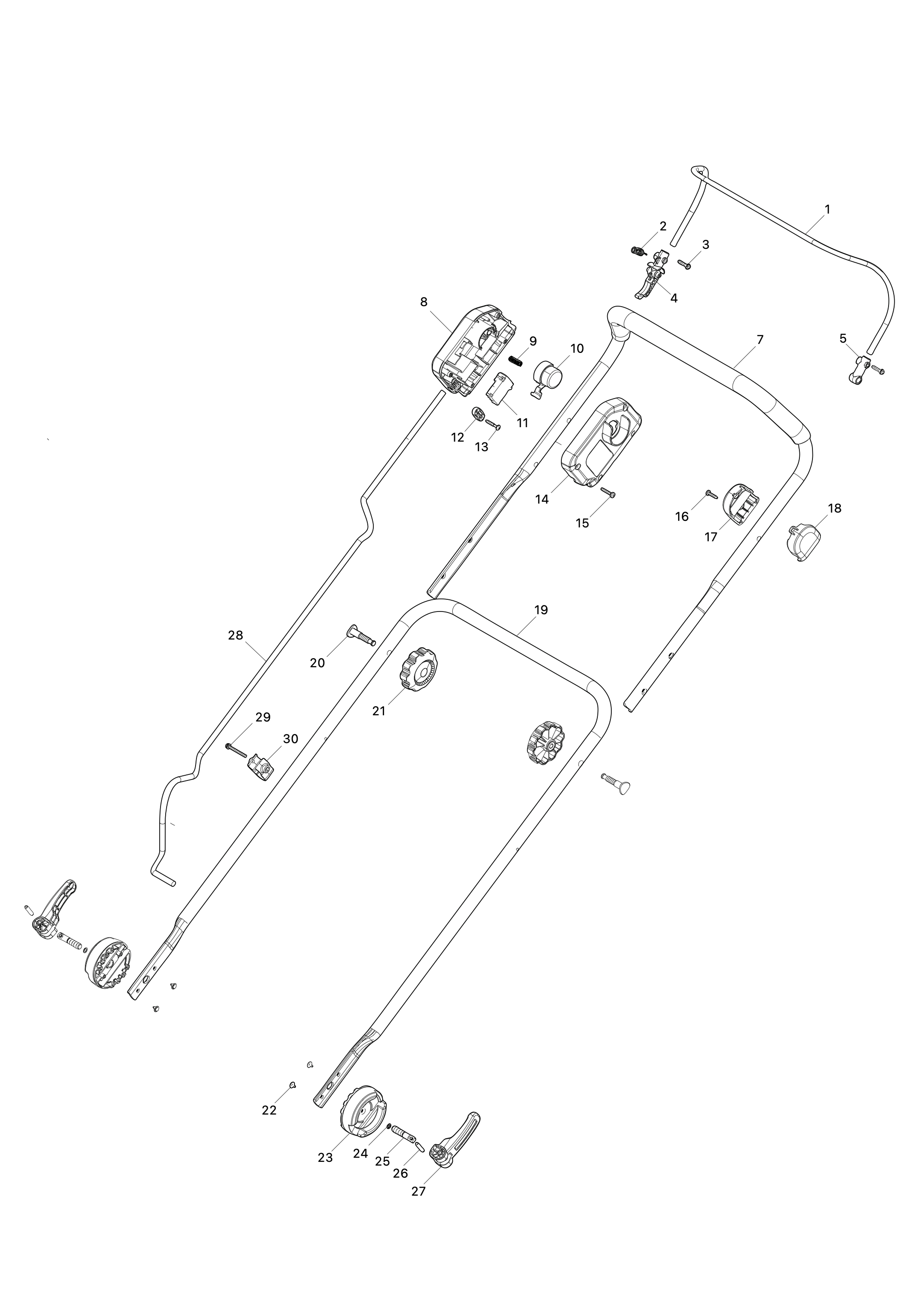 Akku-rasenmäher Lm004g – Seite 1