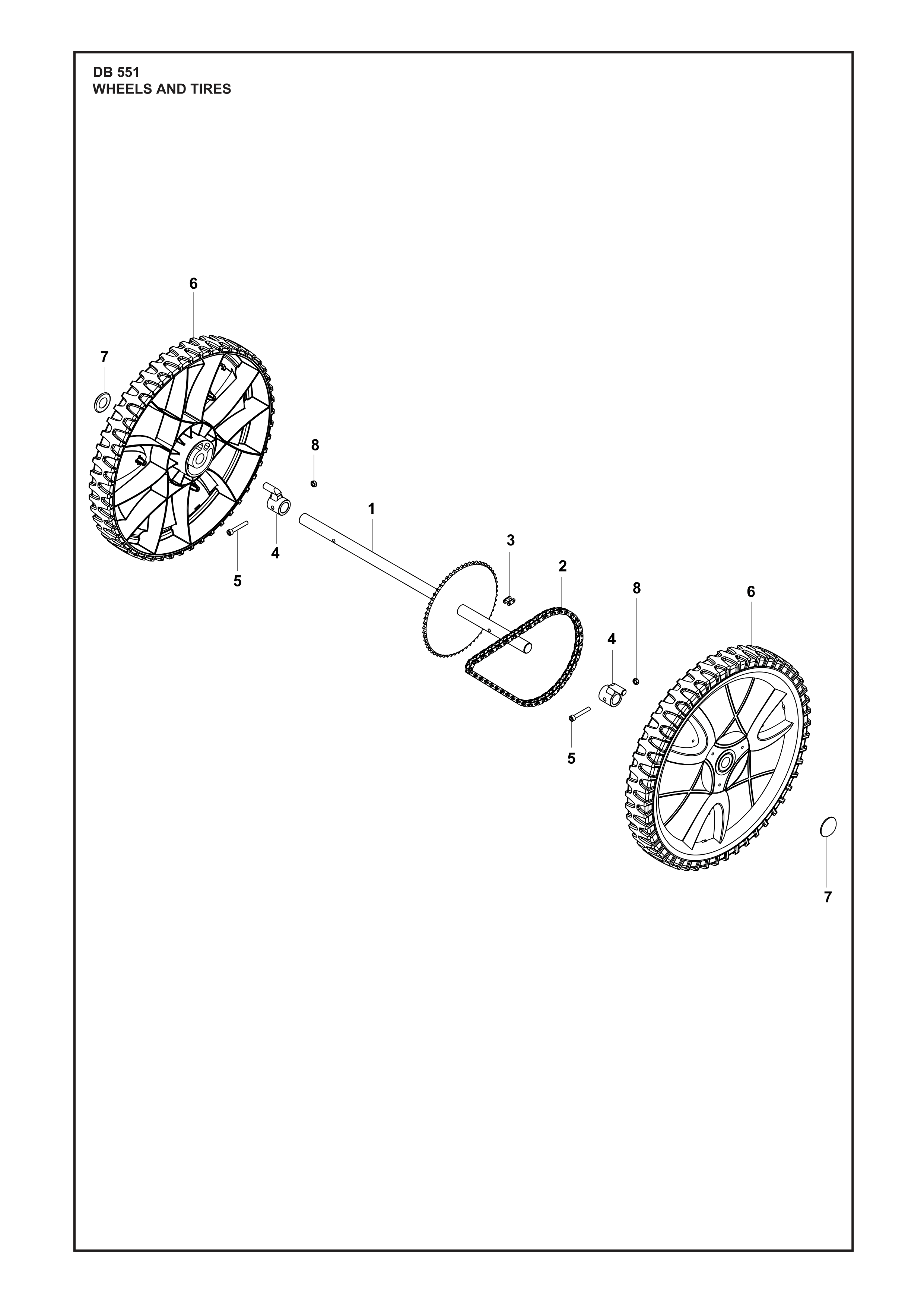 Räder und Reifen