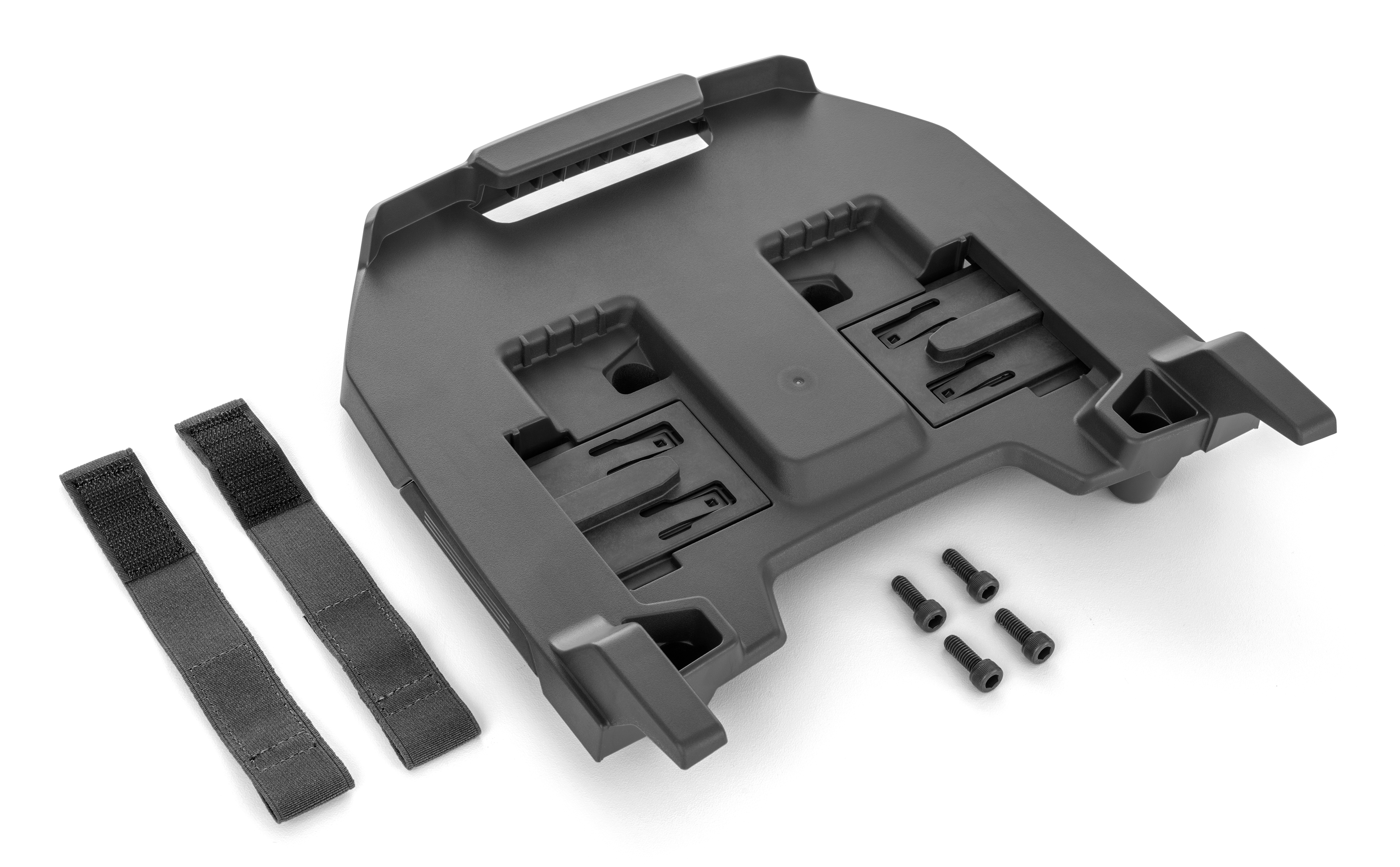 Adapterplatte für Rücken-Akku – Anbaugeräte für Rasenmäher – Ansicht 1
