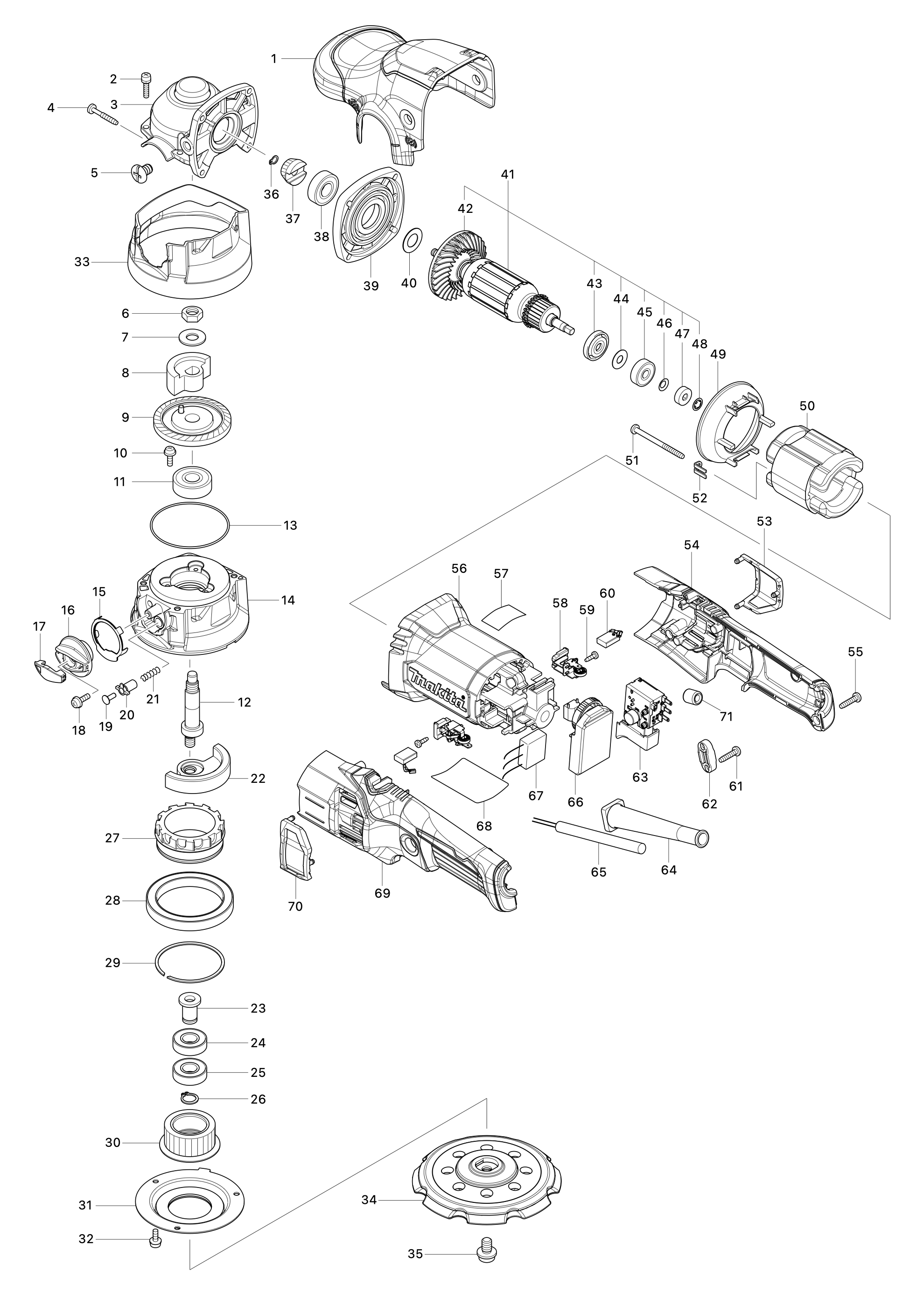 Exzenterpolierer Po5000c