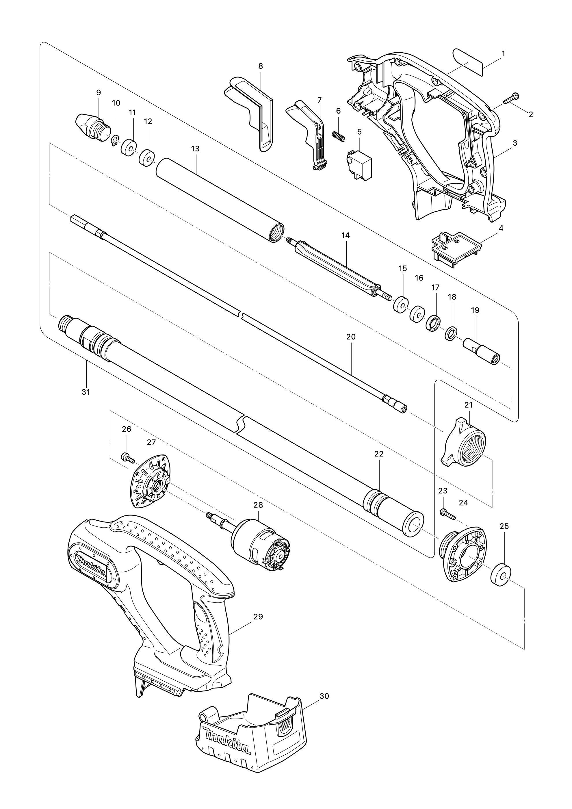 Akku-betonverdichter Dvr450