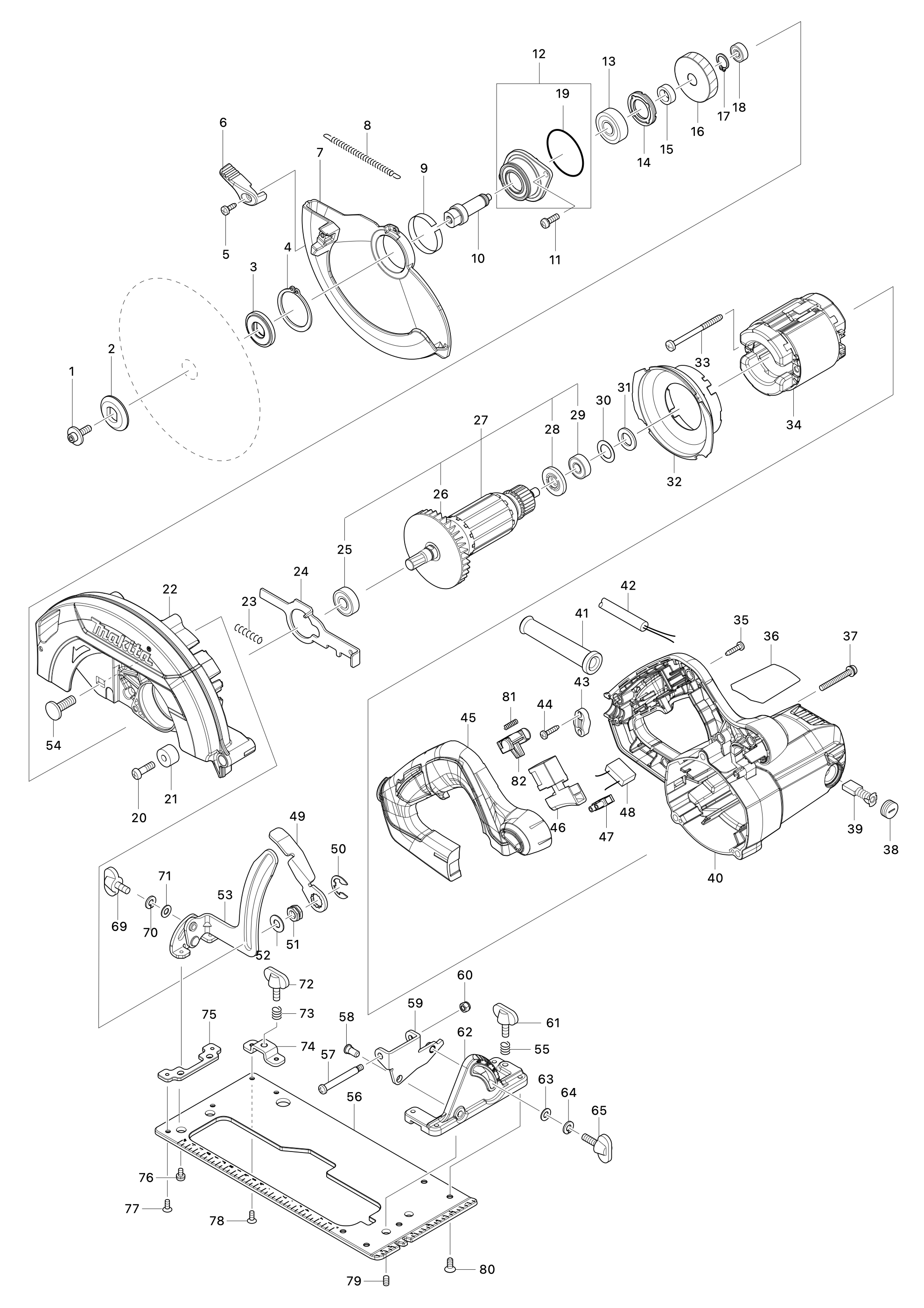 Handkreissäge Hs7611