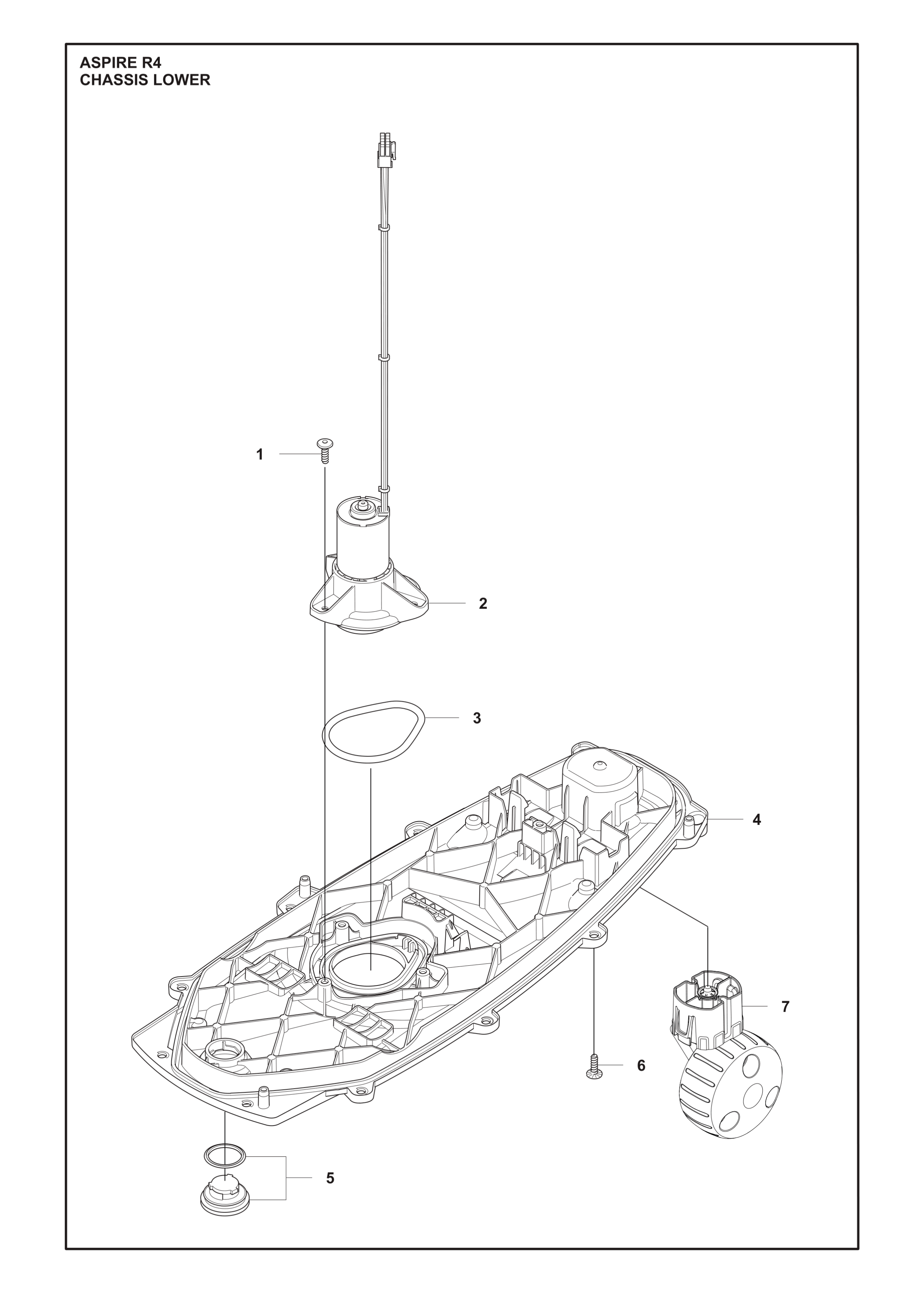 Unteres Chassis