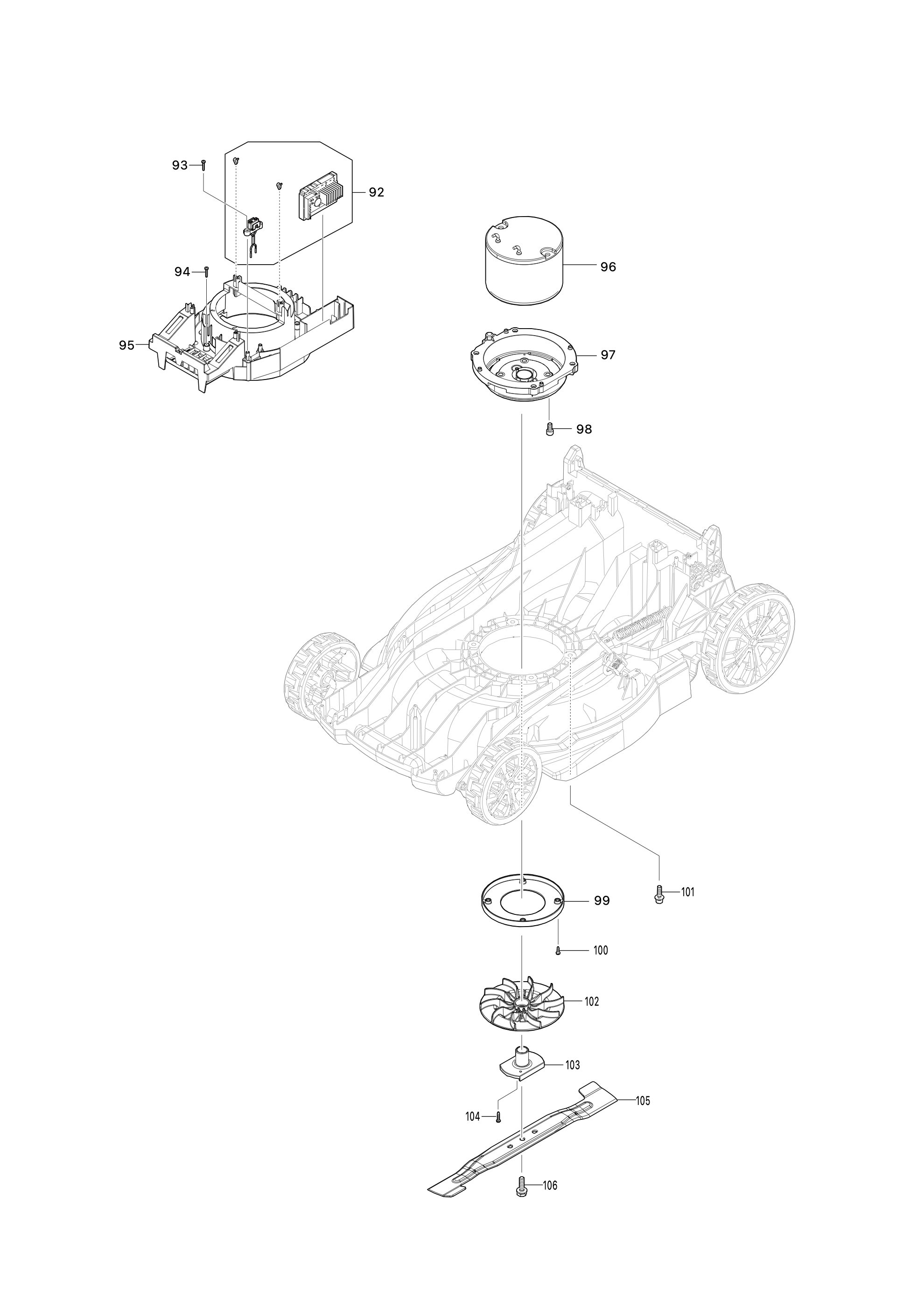 Akku-rasenmäher Dlm480 – Seite 3