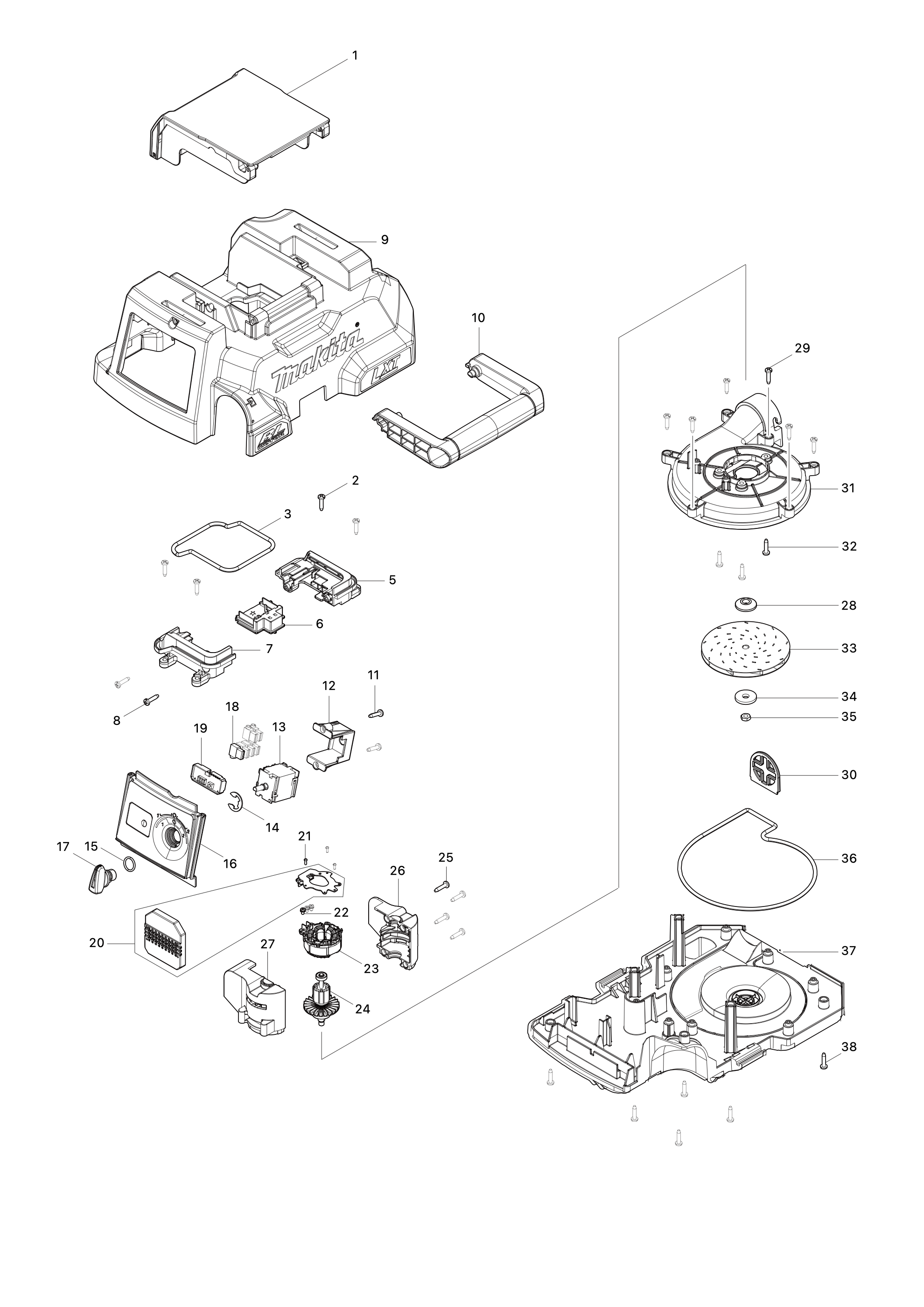 Akku-staubsauger Dvc750l – Seite 1