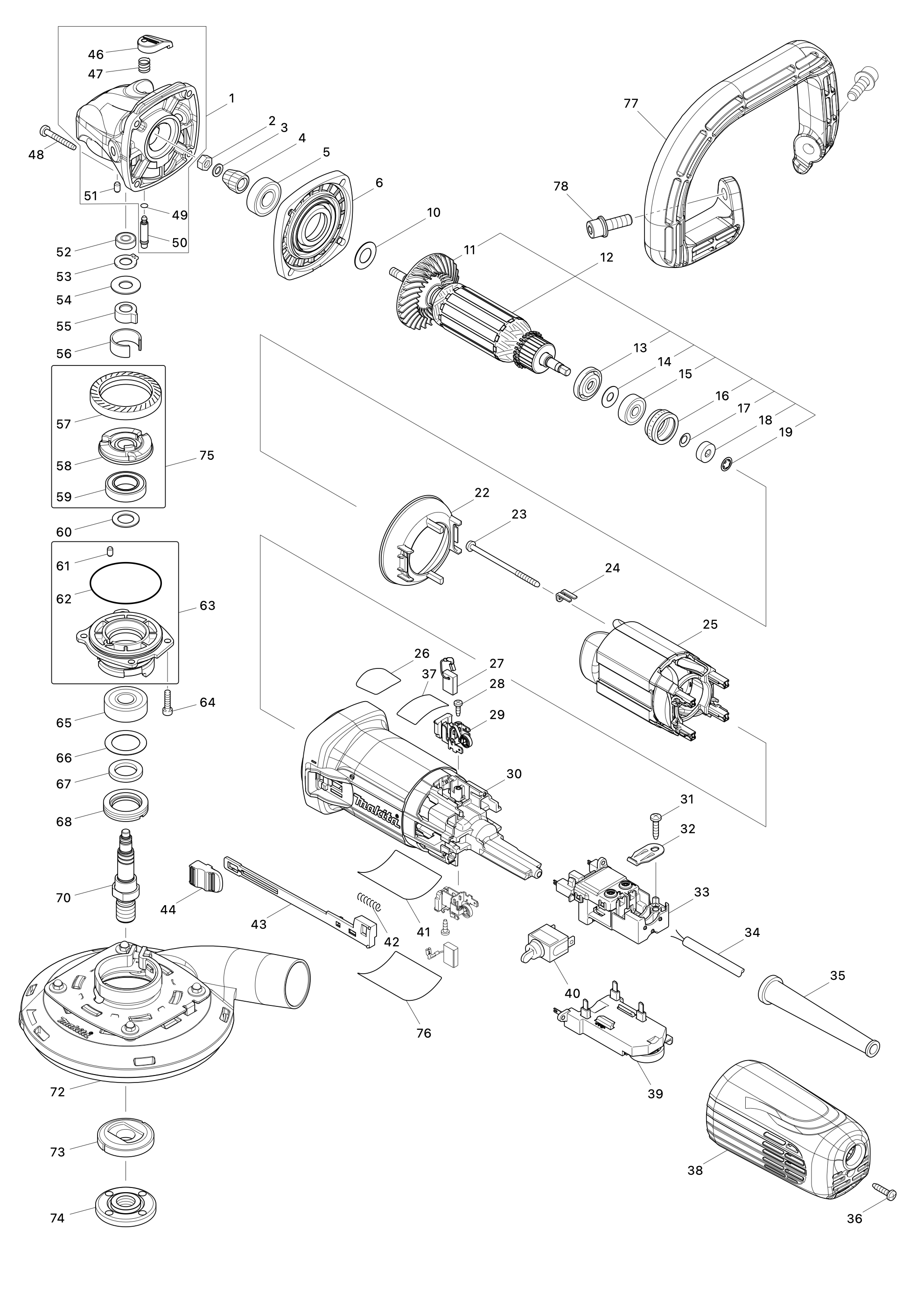 Betonschleifer Pc5010c