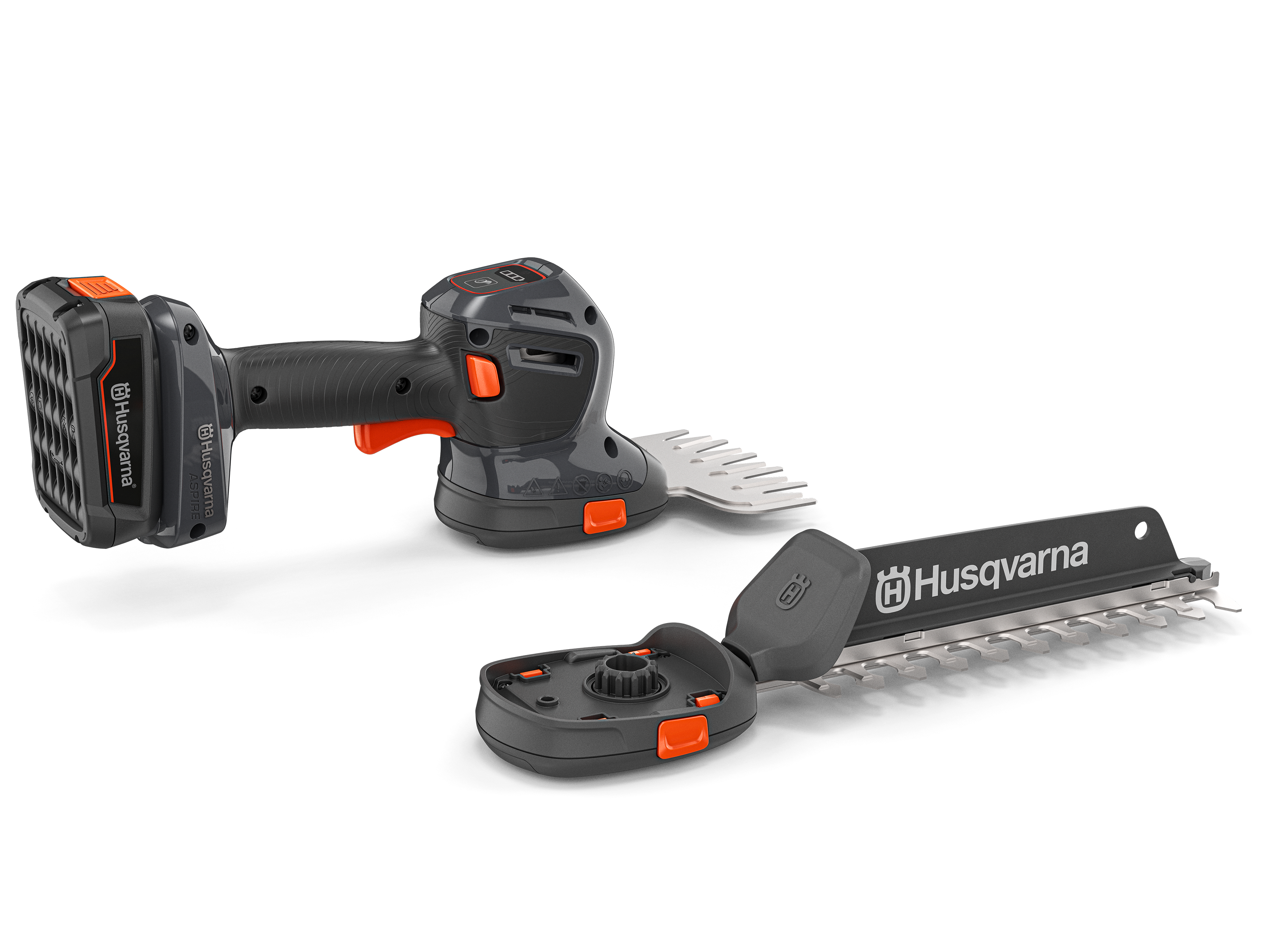 Husqvarna Aspire® Gras- und Strauchschere S20-P4A mit Akku und Ladegerät – Heckenschere – Ansicht 3
