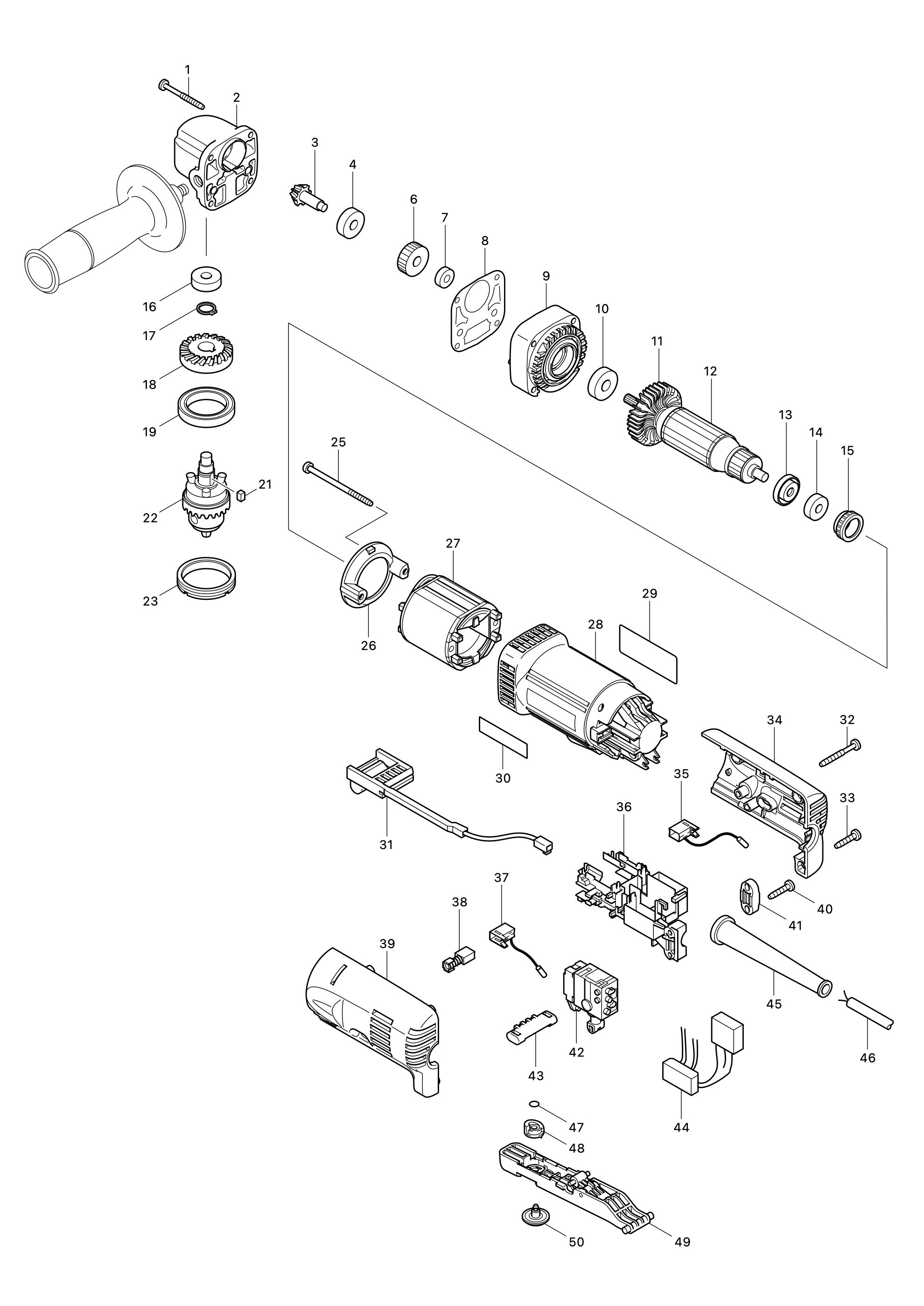 Winkelbohrmaschine Da3010f