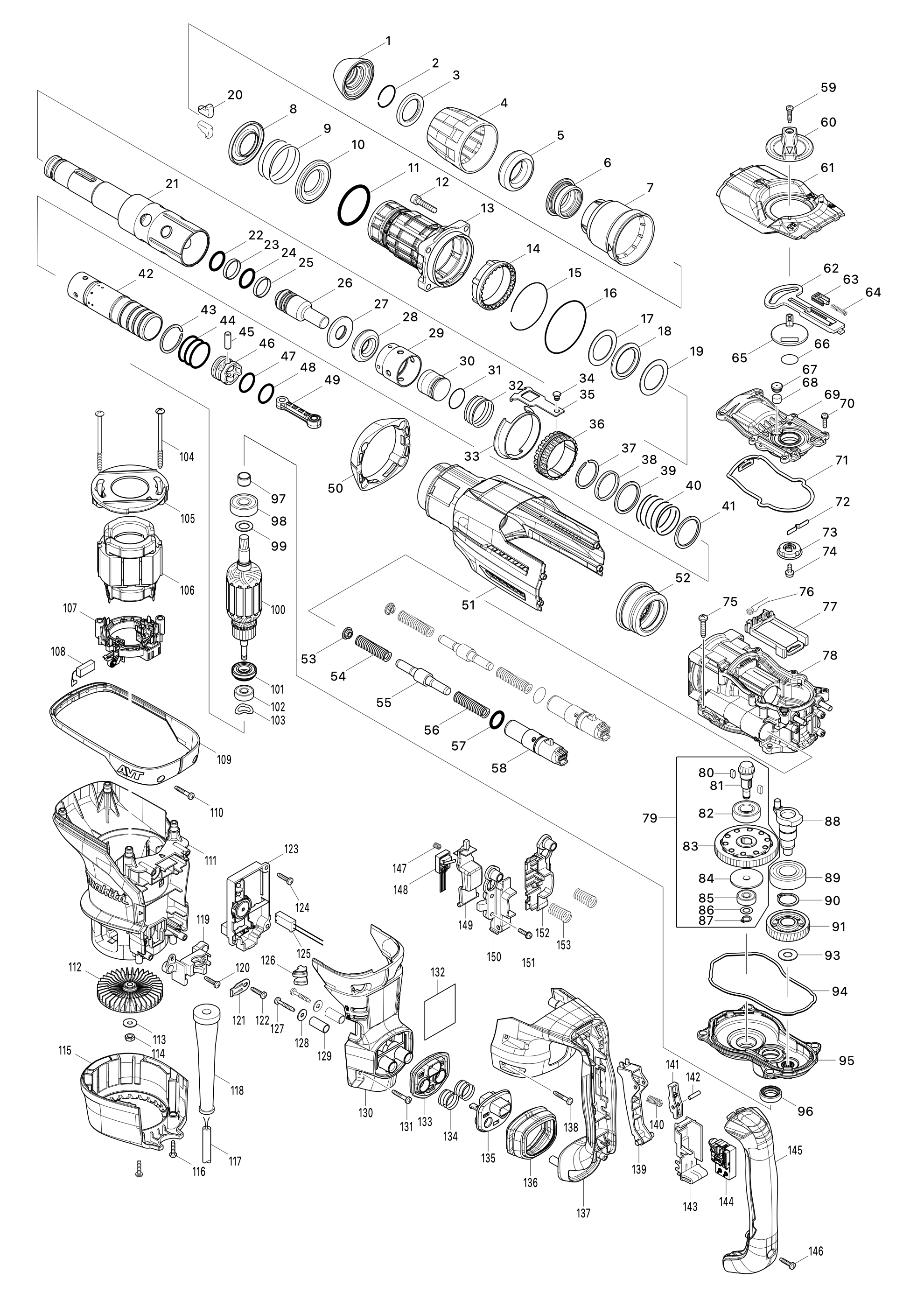 Kombihammer Hr4013c