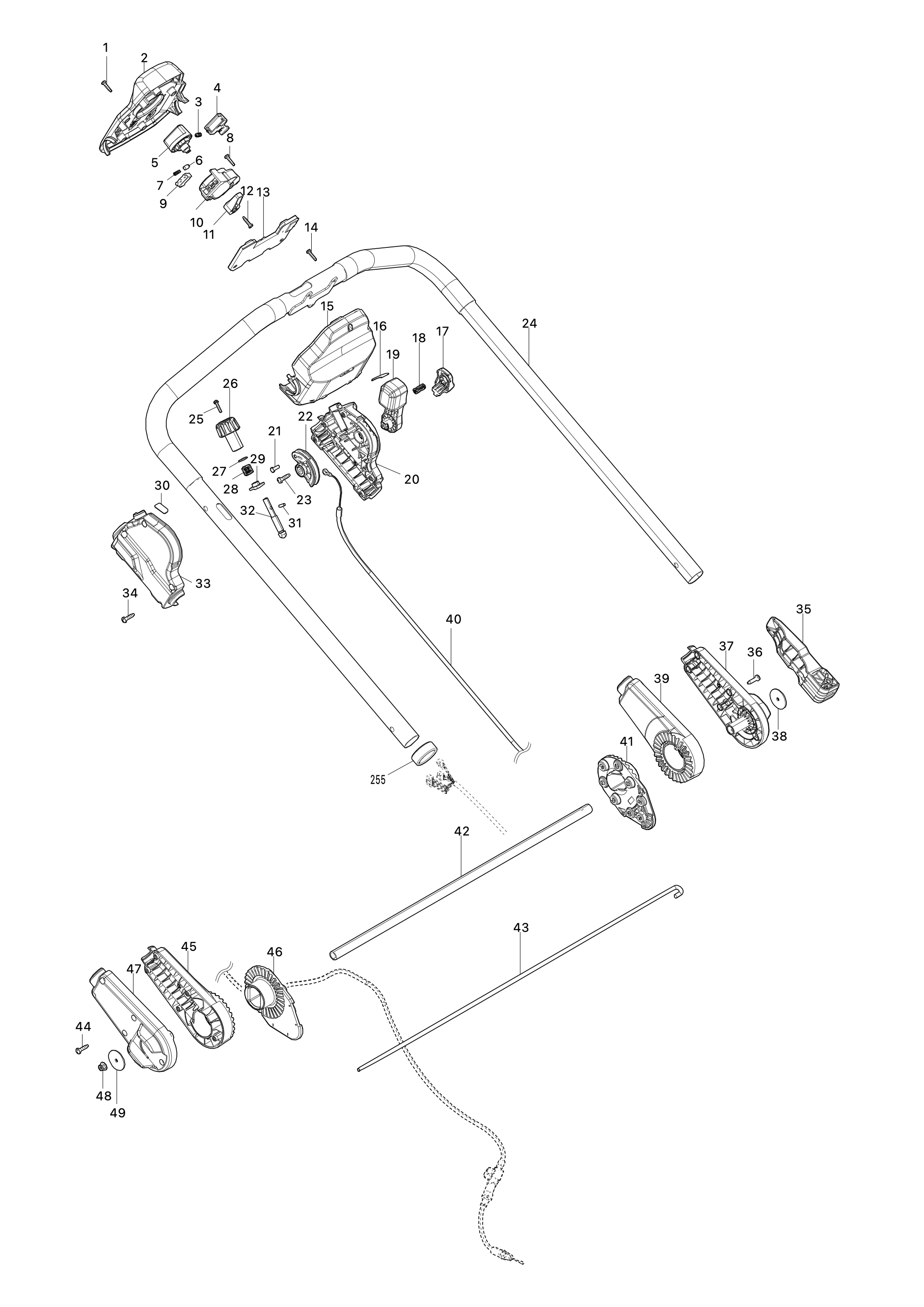 Akku-kehrsaugmaschine Vs001g – Seite 1