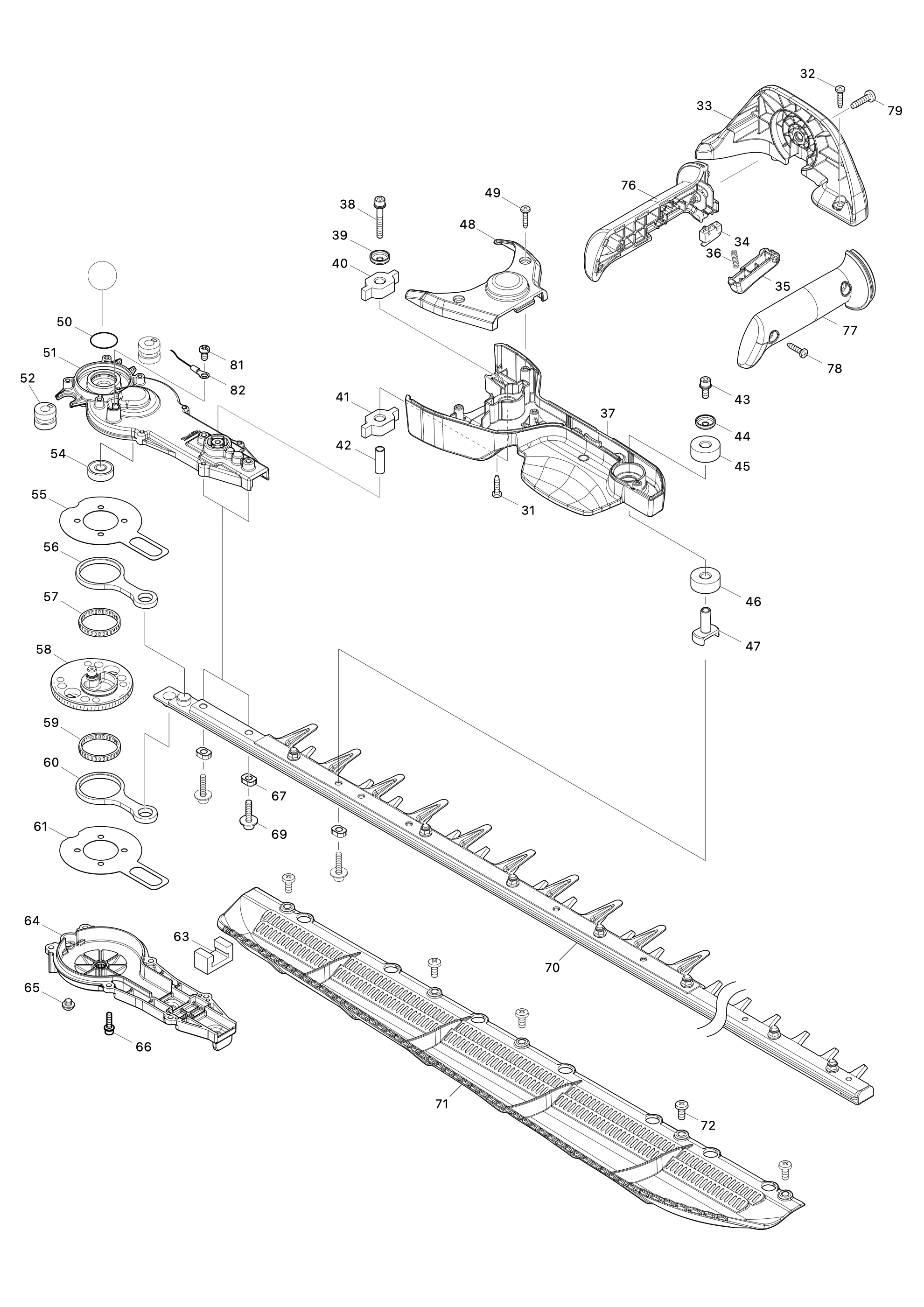 Akku-heckenschere Uh014g – Seite 2