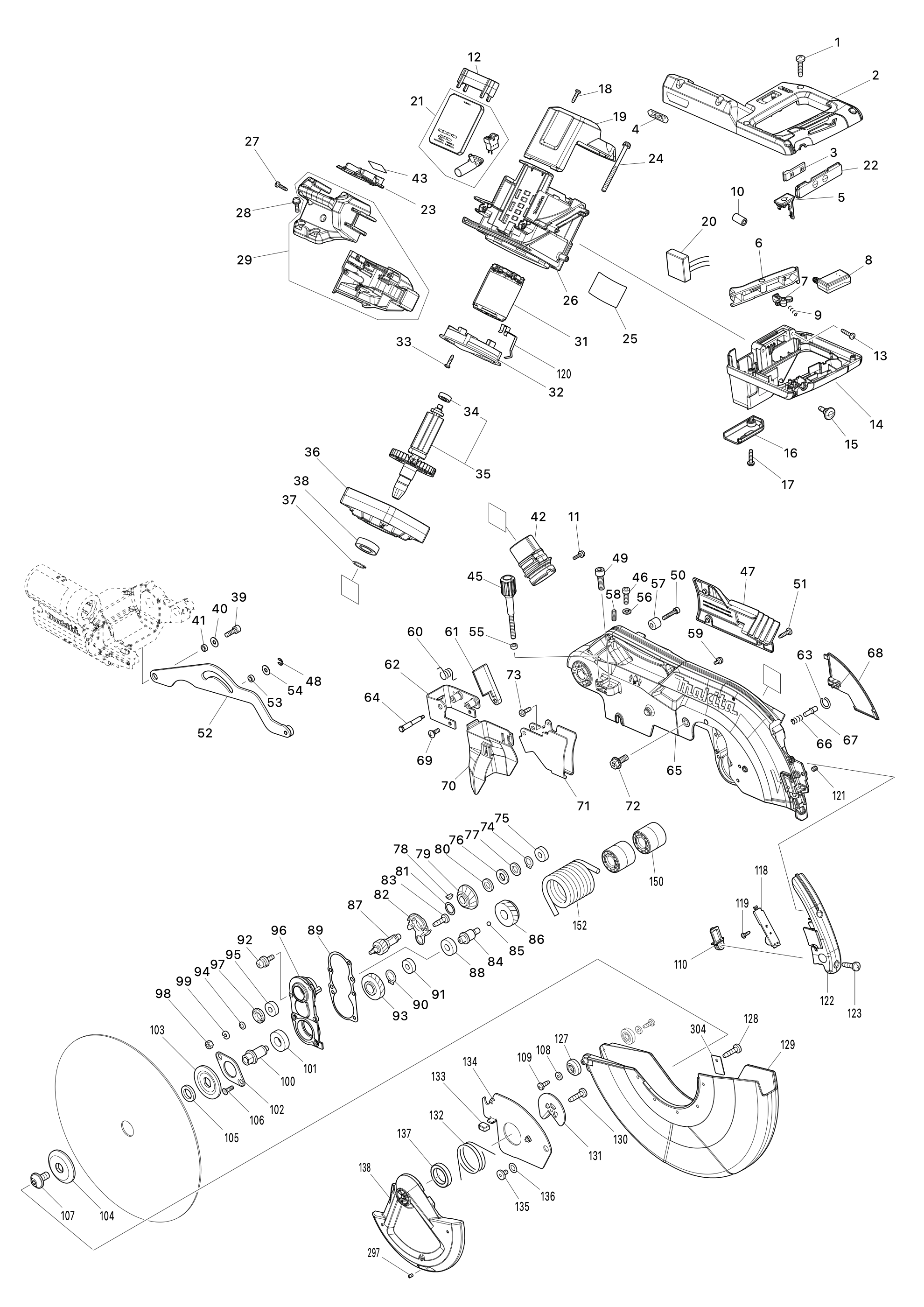 Akku-kapp- und Gehrungssäge Ls003g – Seite 1