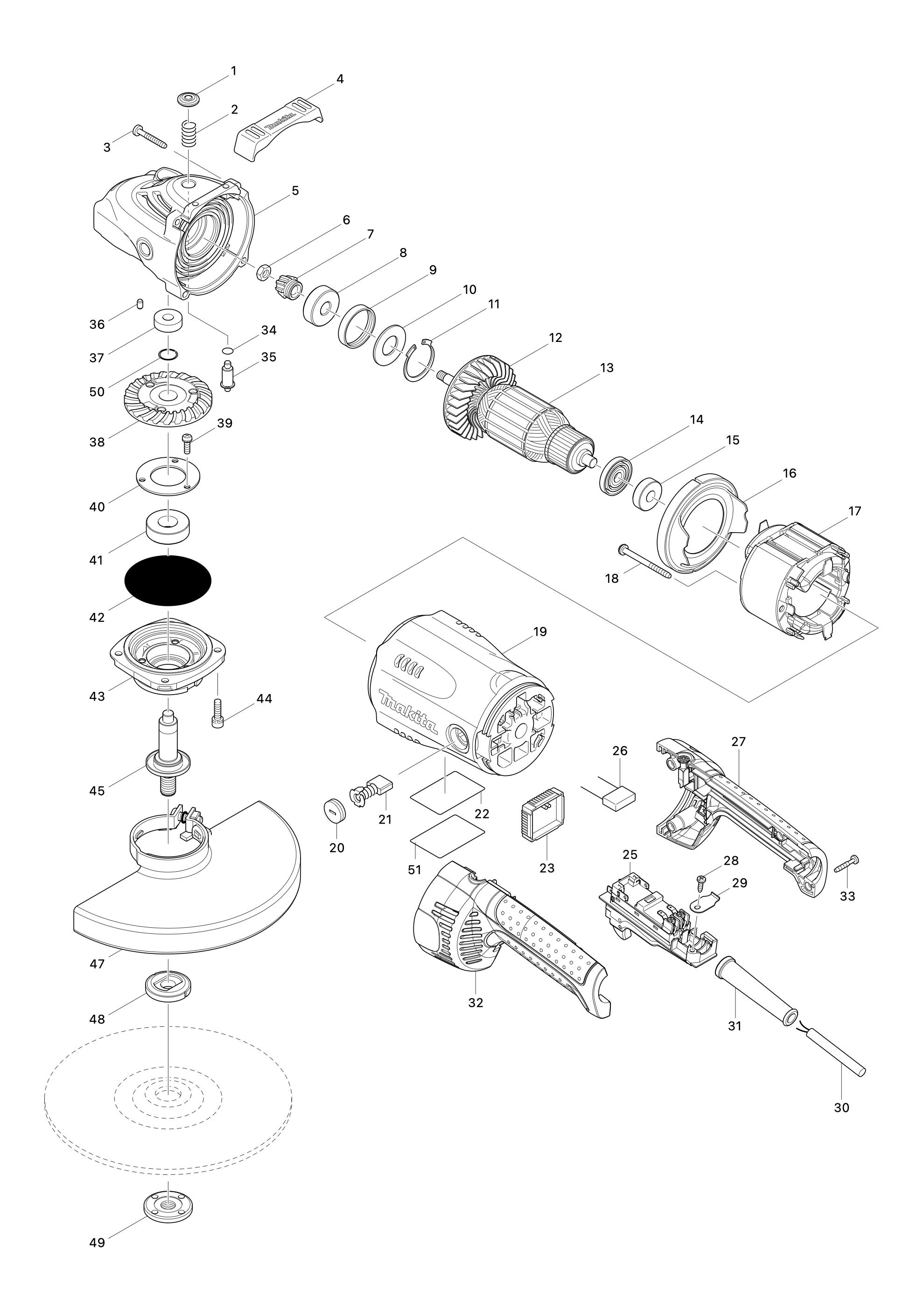 Winkelschleifer Ga9020r