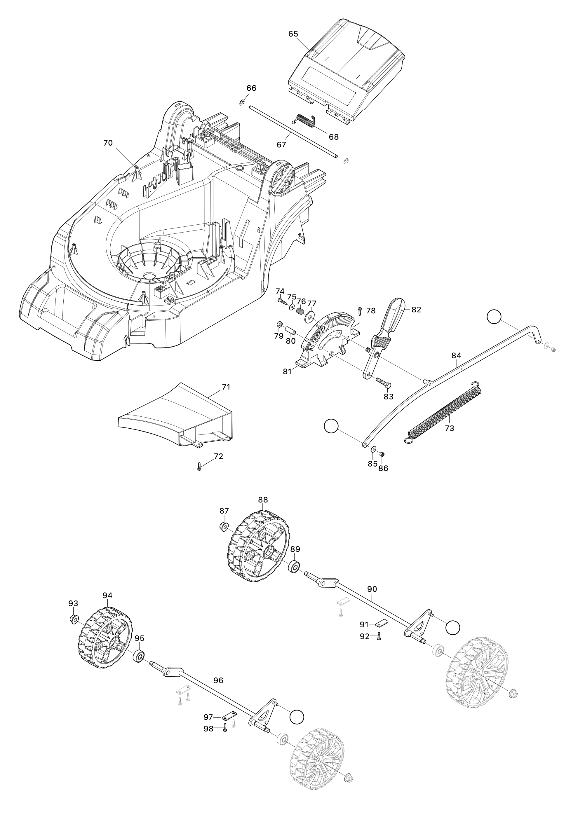 Akku-rasenmäher Dlm382 – Seite 3