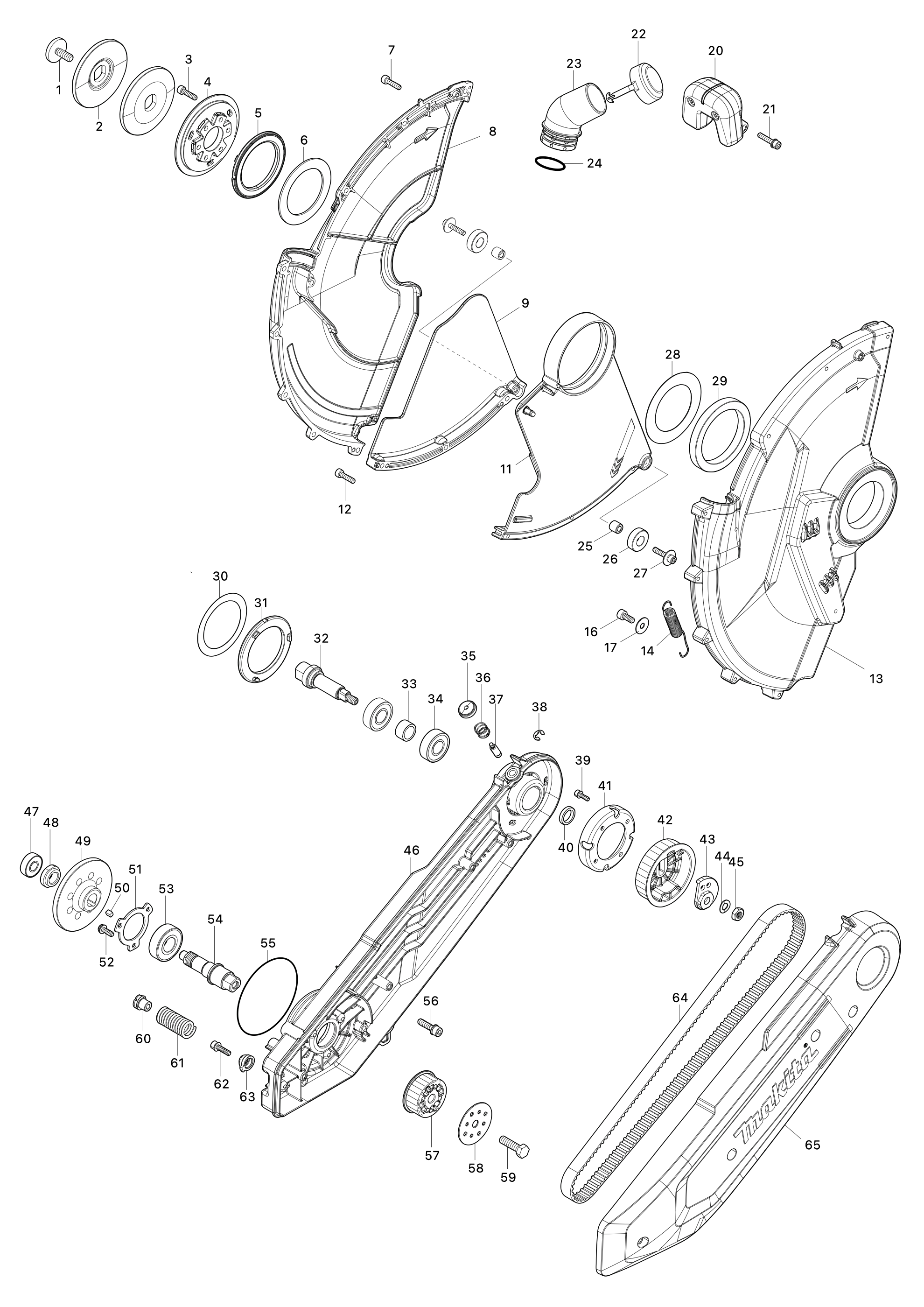 Akku-trennschleifer Ce002g – Seite 1