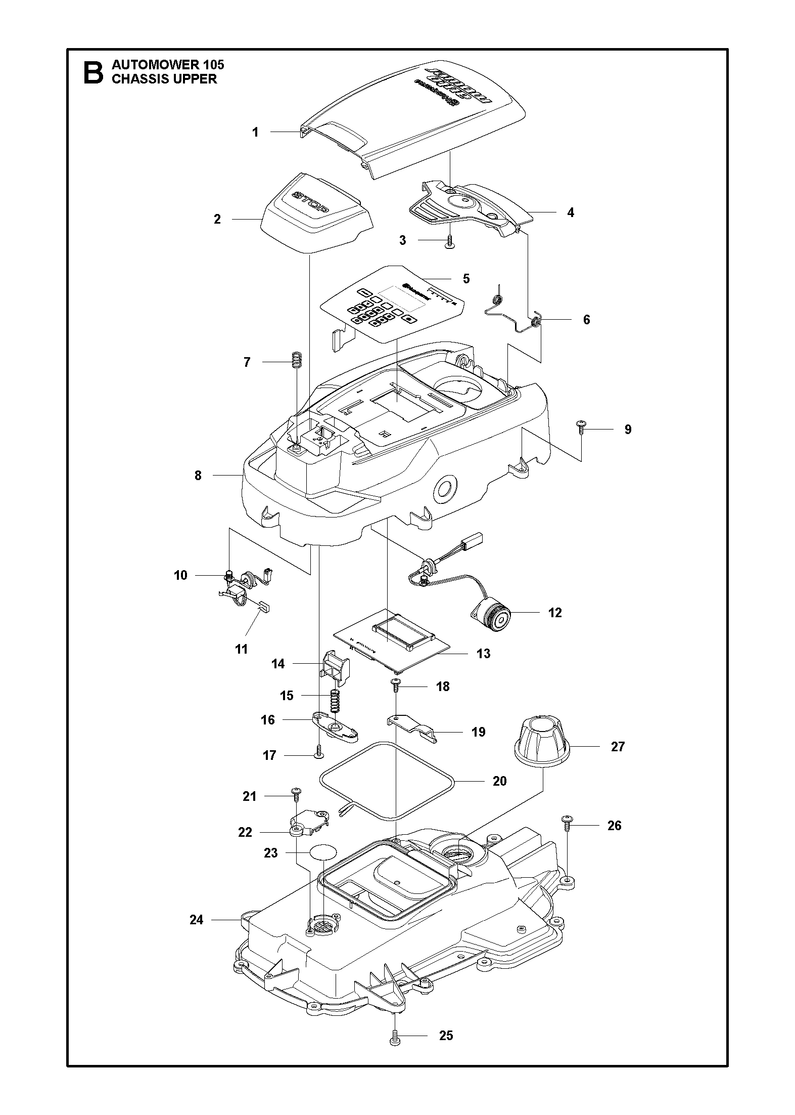 Oberes Chassis