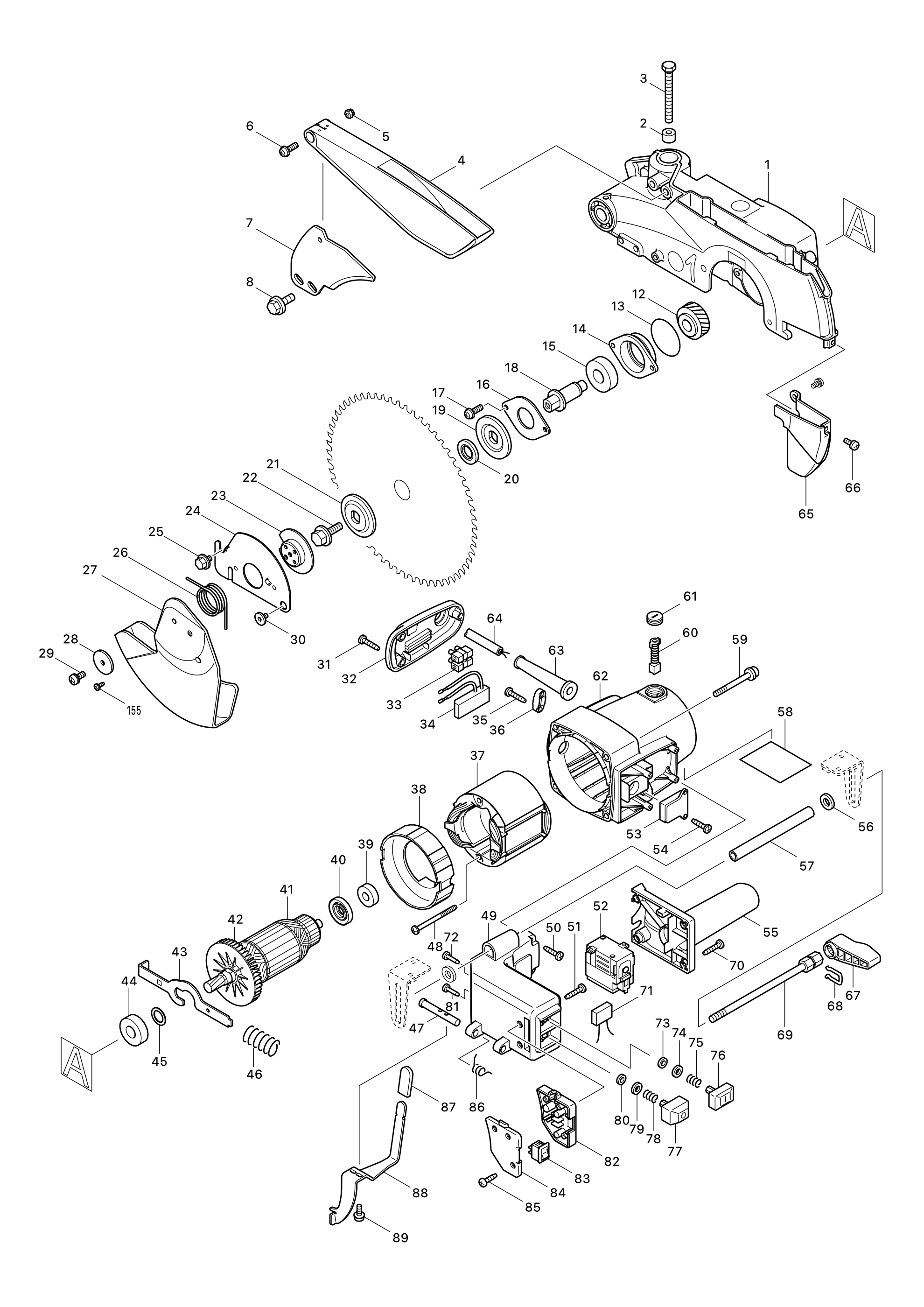 Tisch-/kapp- und Gehrungssäge Lh1040f – Seite 1