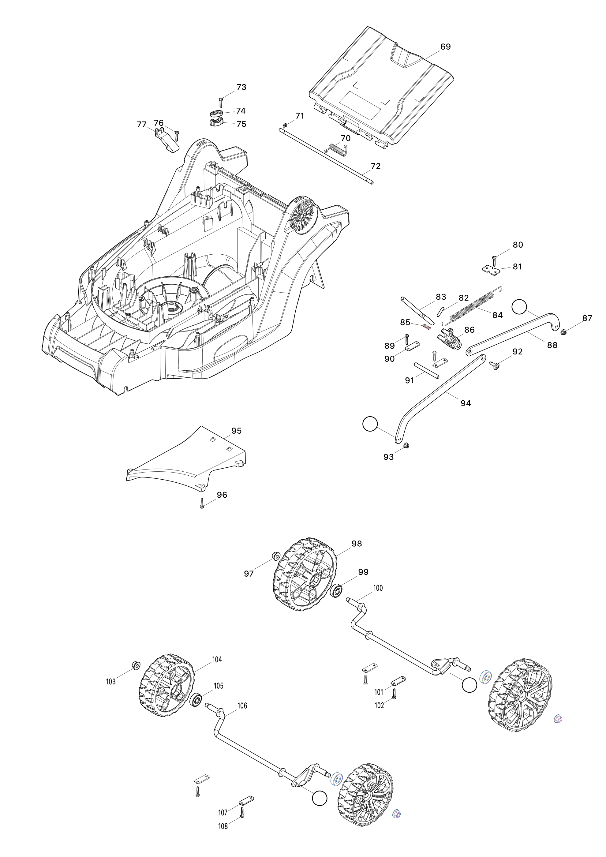 Akku-rasenmäher Lm003g – Seite 3