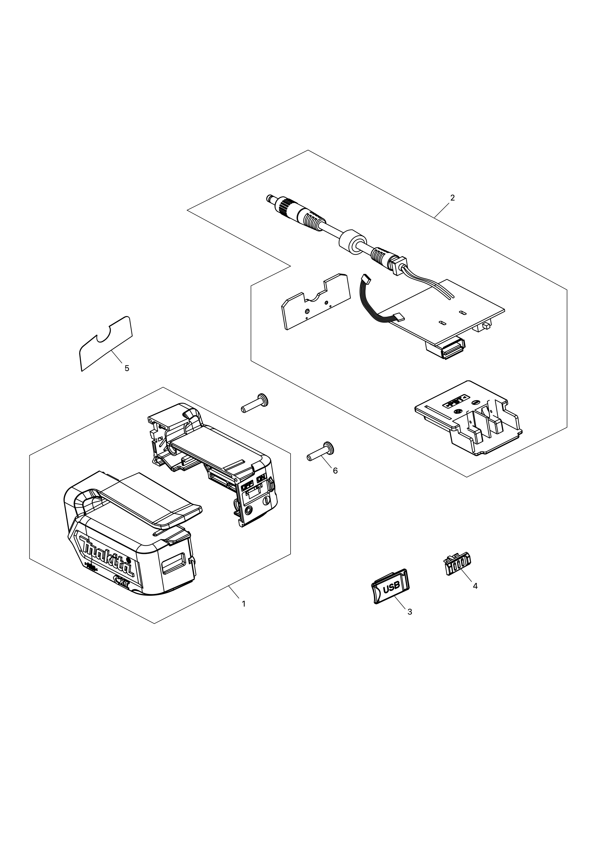 Akku-adapter 10.8v 198639-2