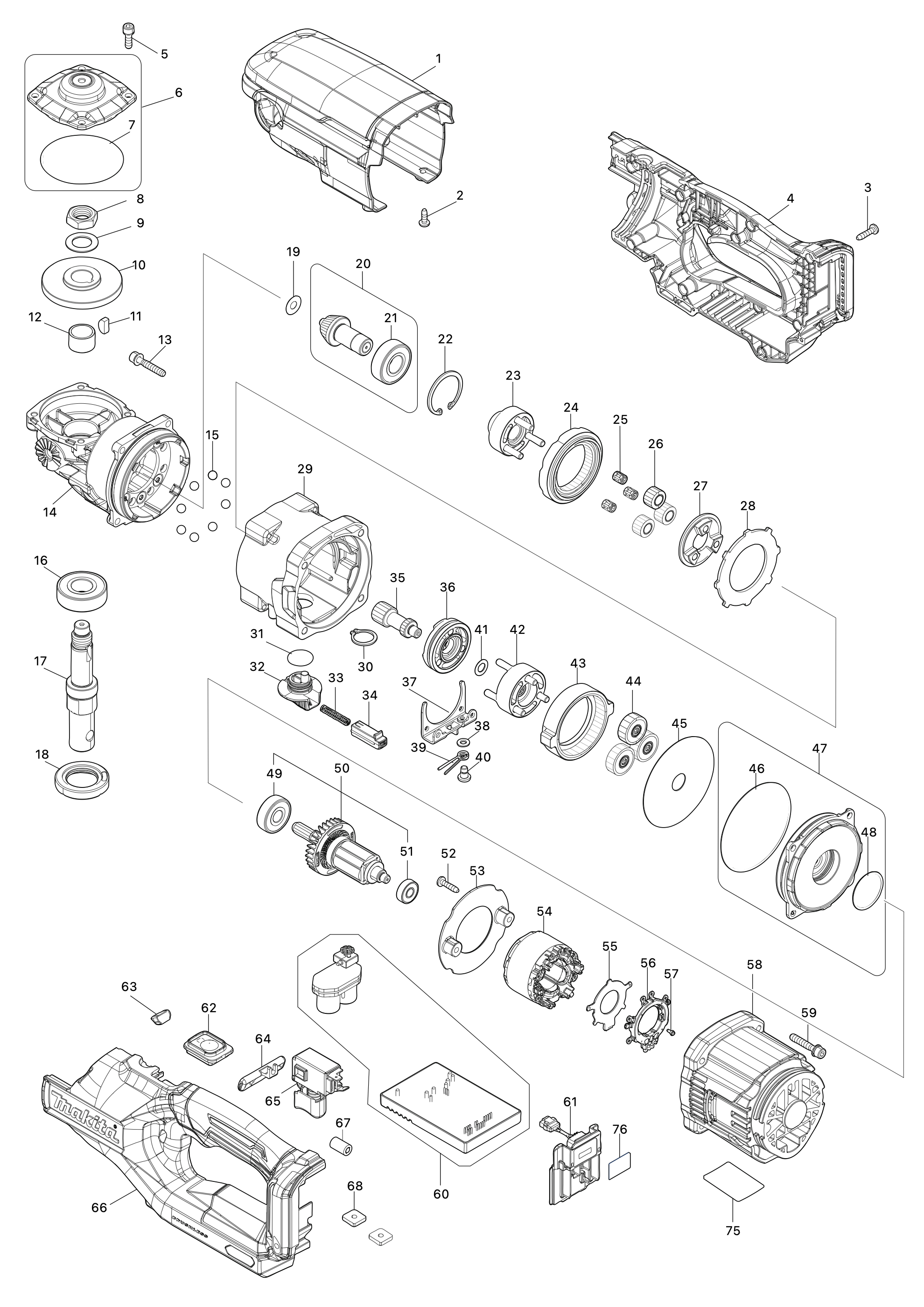 Akku-erdbohrer Dg002g – Seite 1