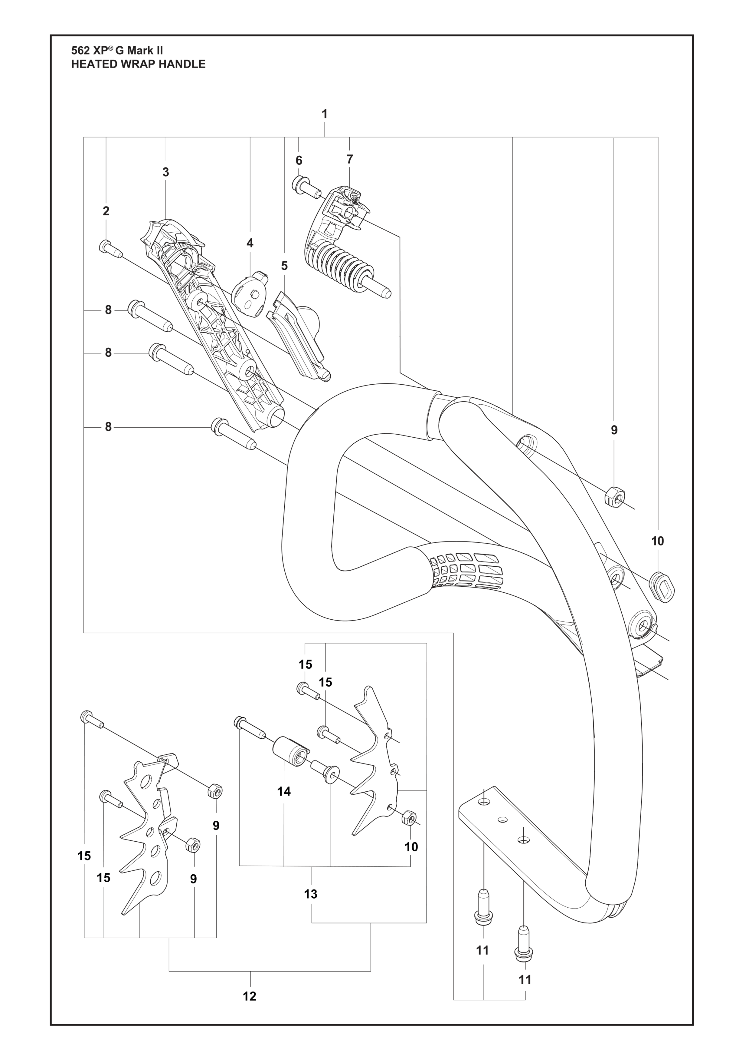 Handle Wrap Heated