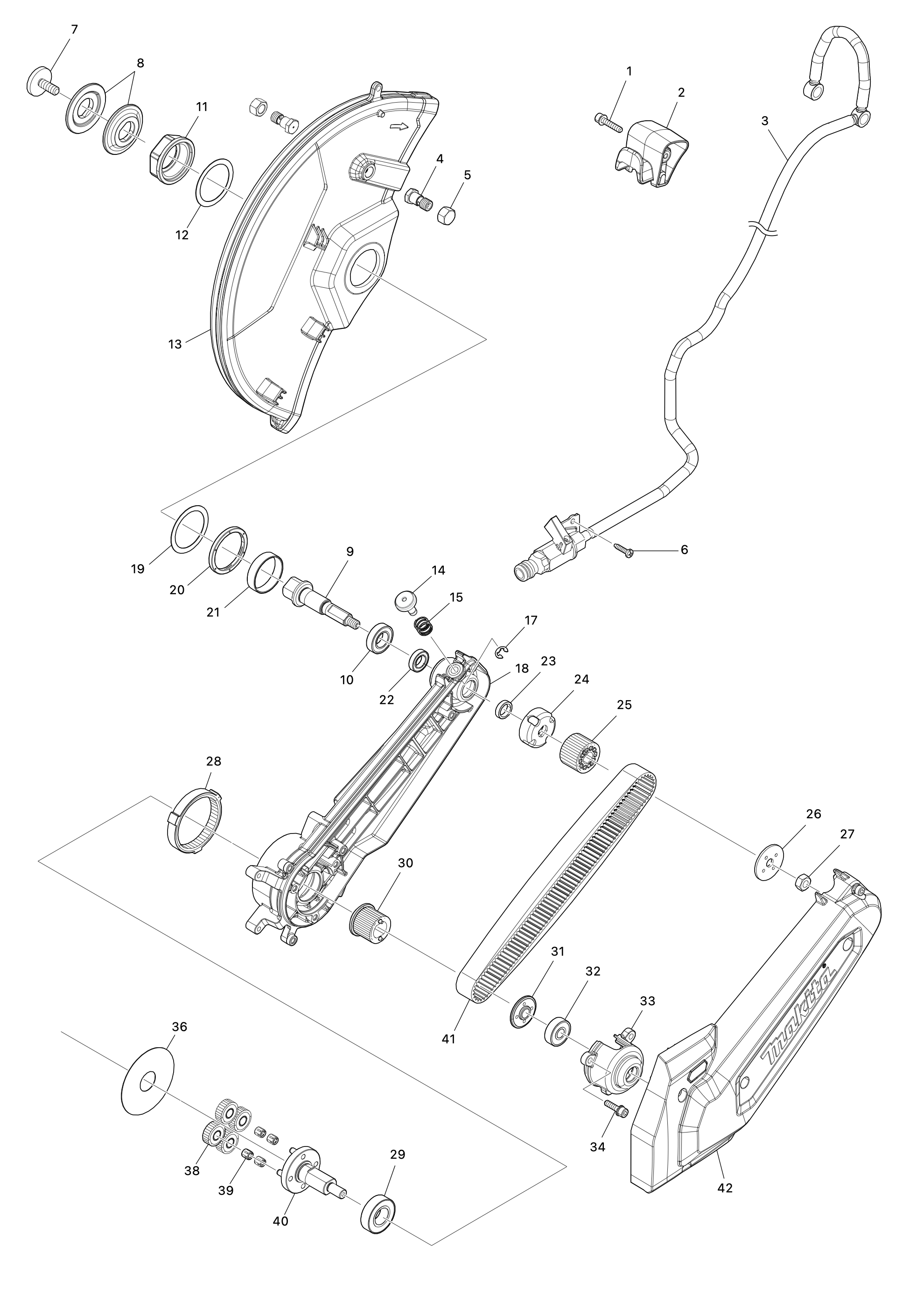 Akku-trennschleifer Ce004g – Seite 1
