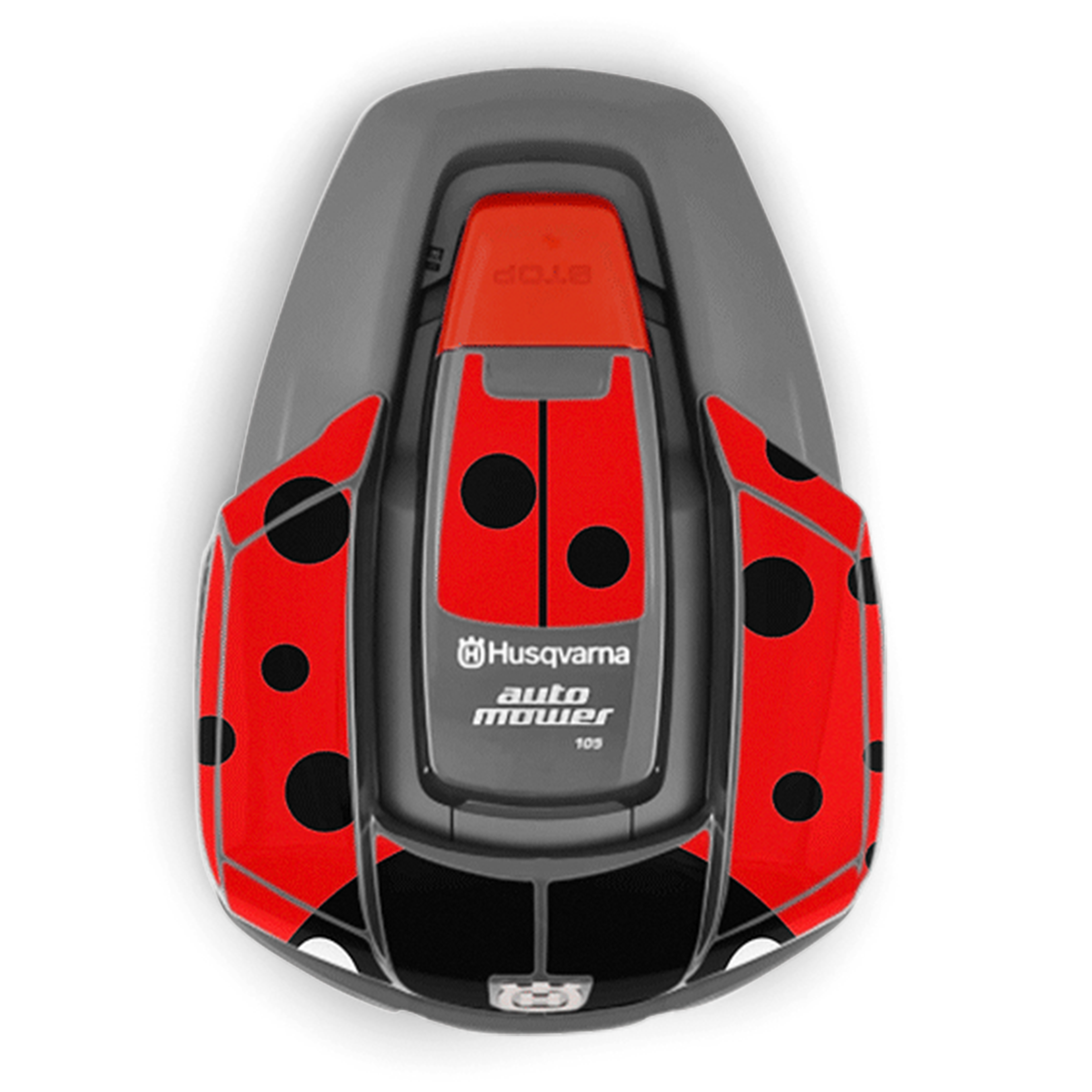 Automower® Klebefolie Marienkäfer – Roboter-Personalisierung und -Konnektivität – Ansicht 1