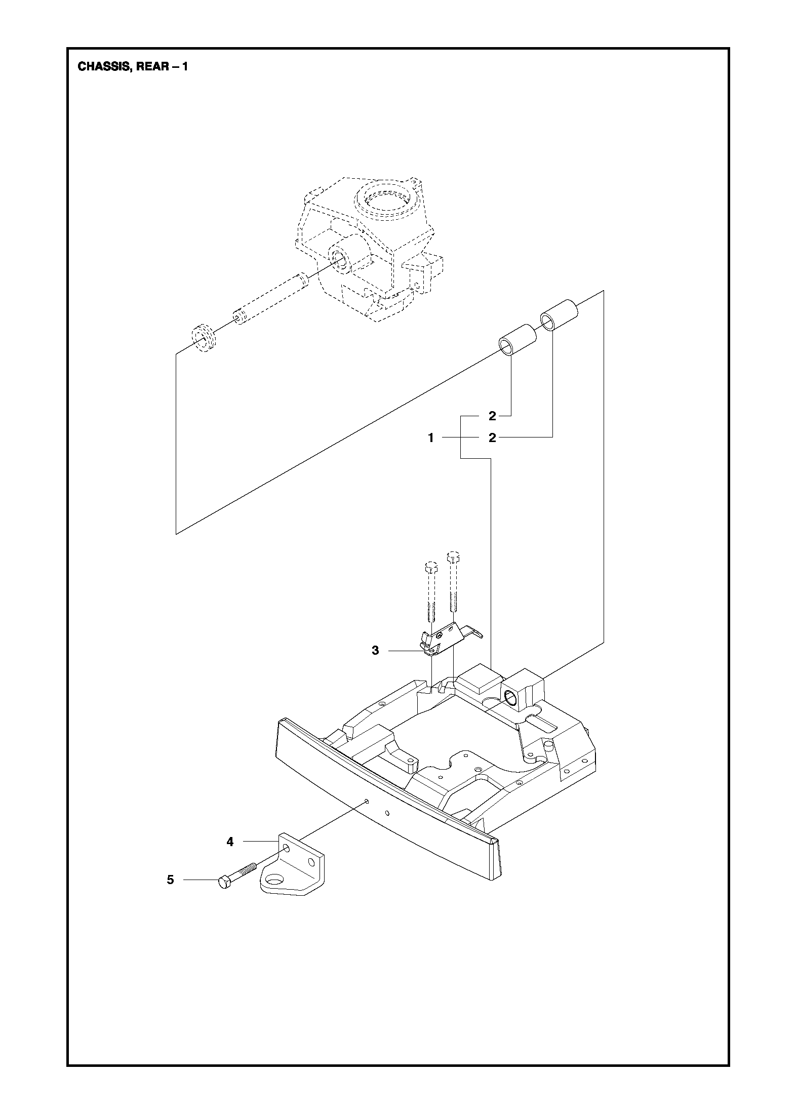 Chassis Hinten